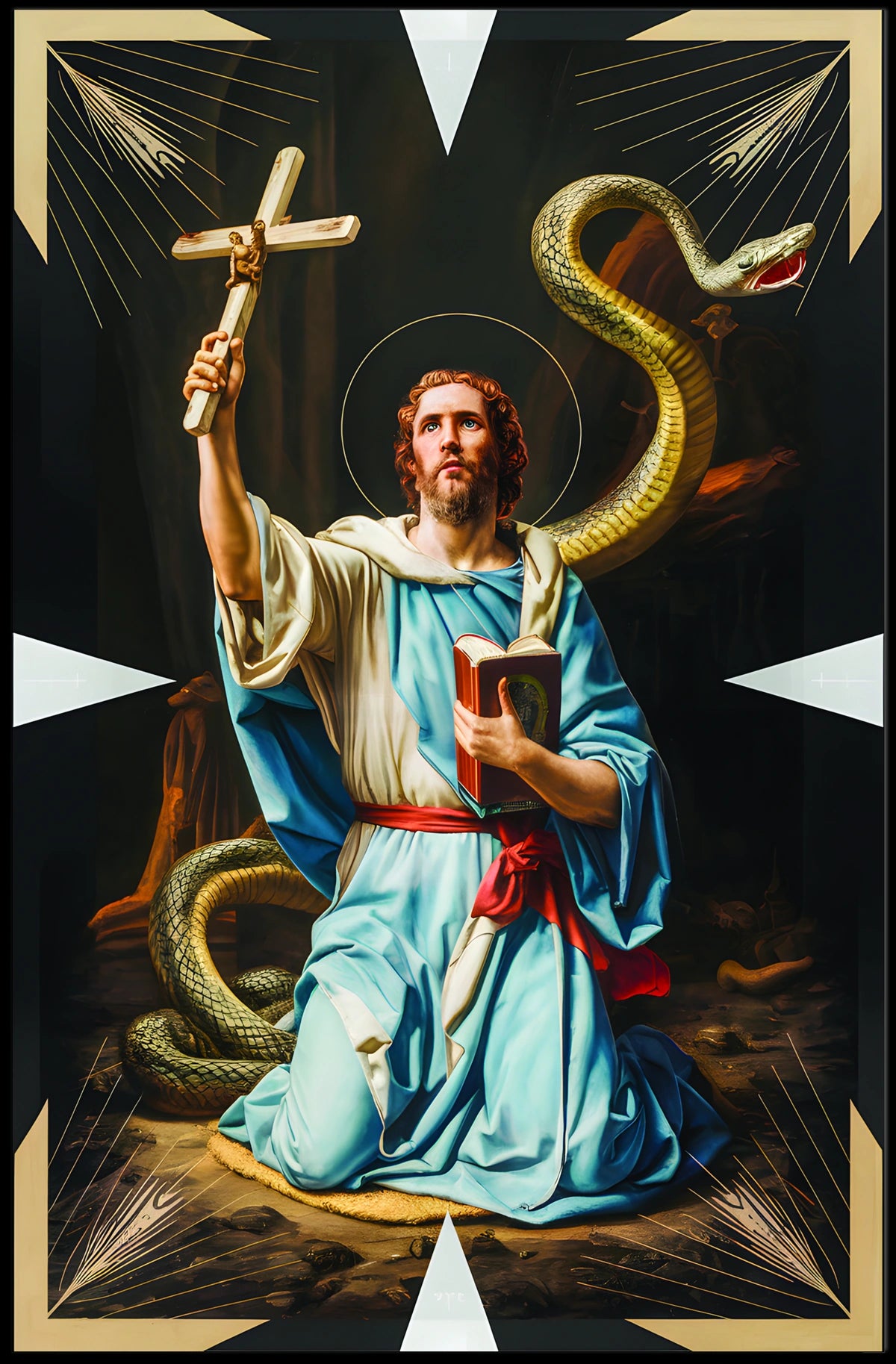 The Serpent and the Saint Poster