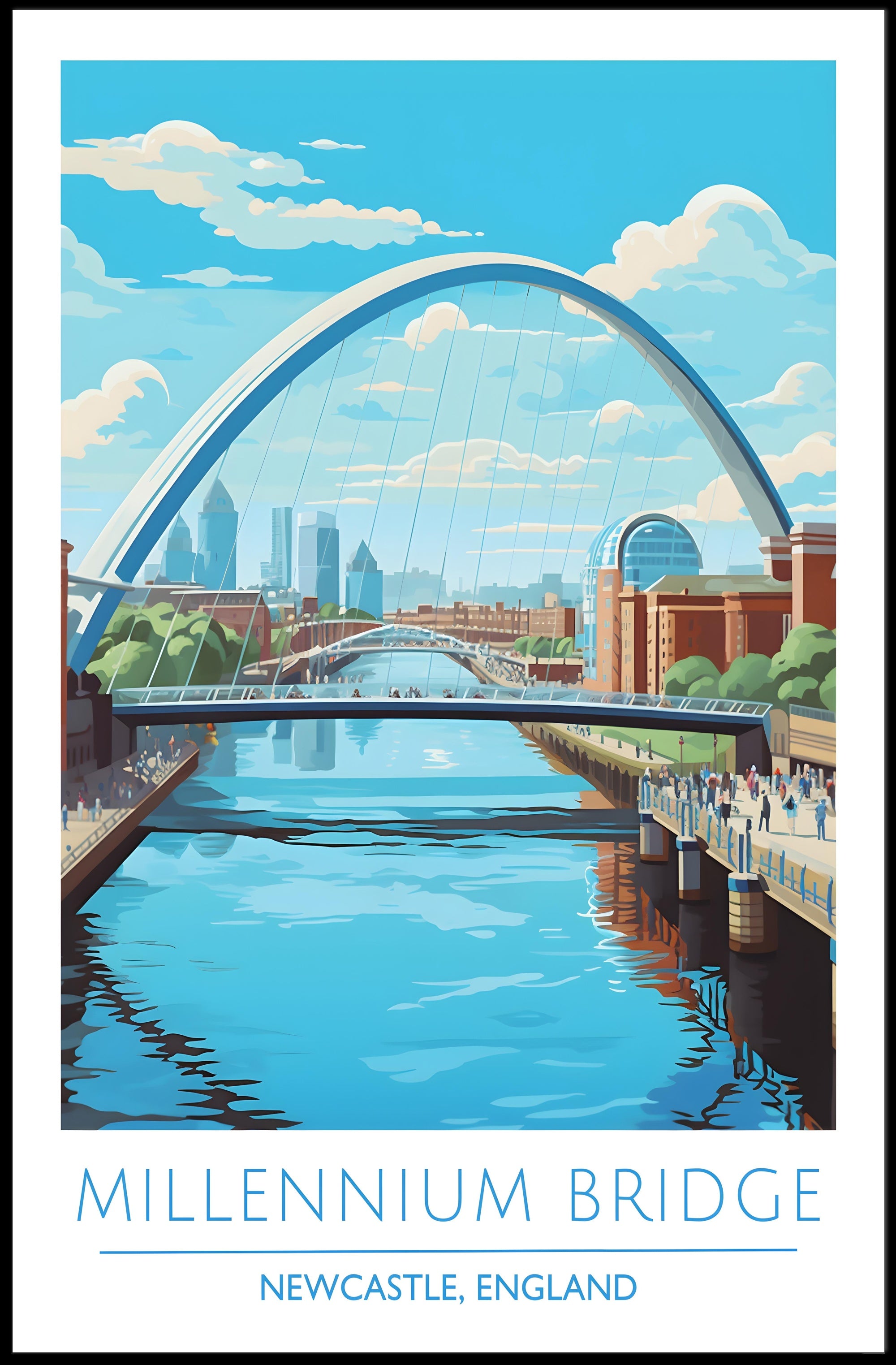 Millennium Bridge Poster