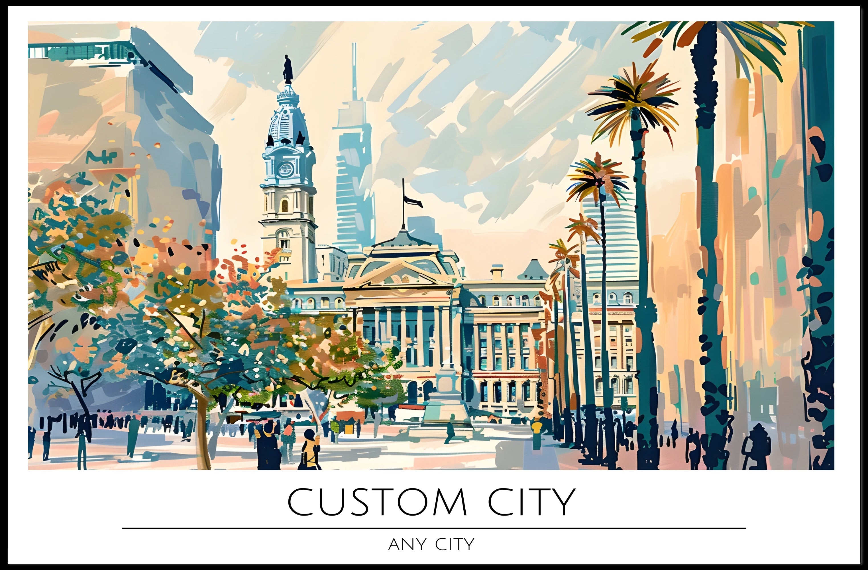 Urban Dreamscape Poster