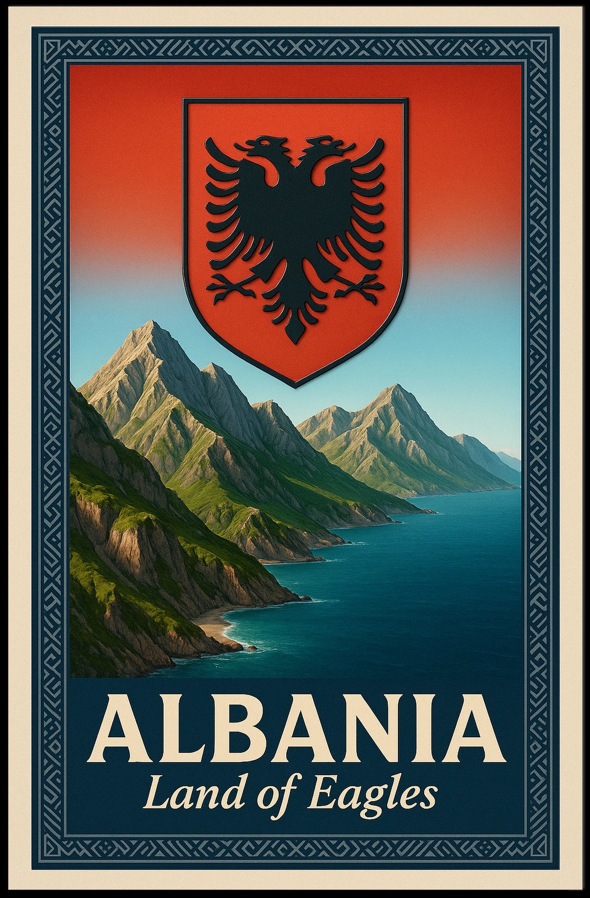 Albania Land of Eagles Poster