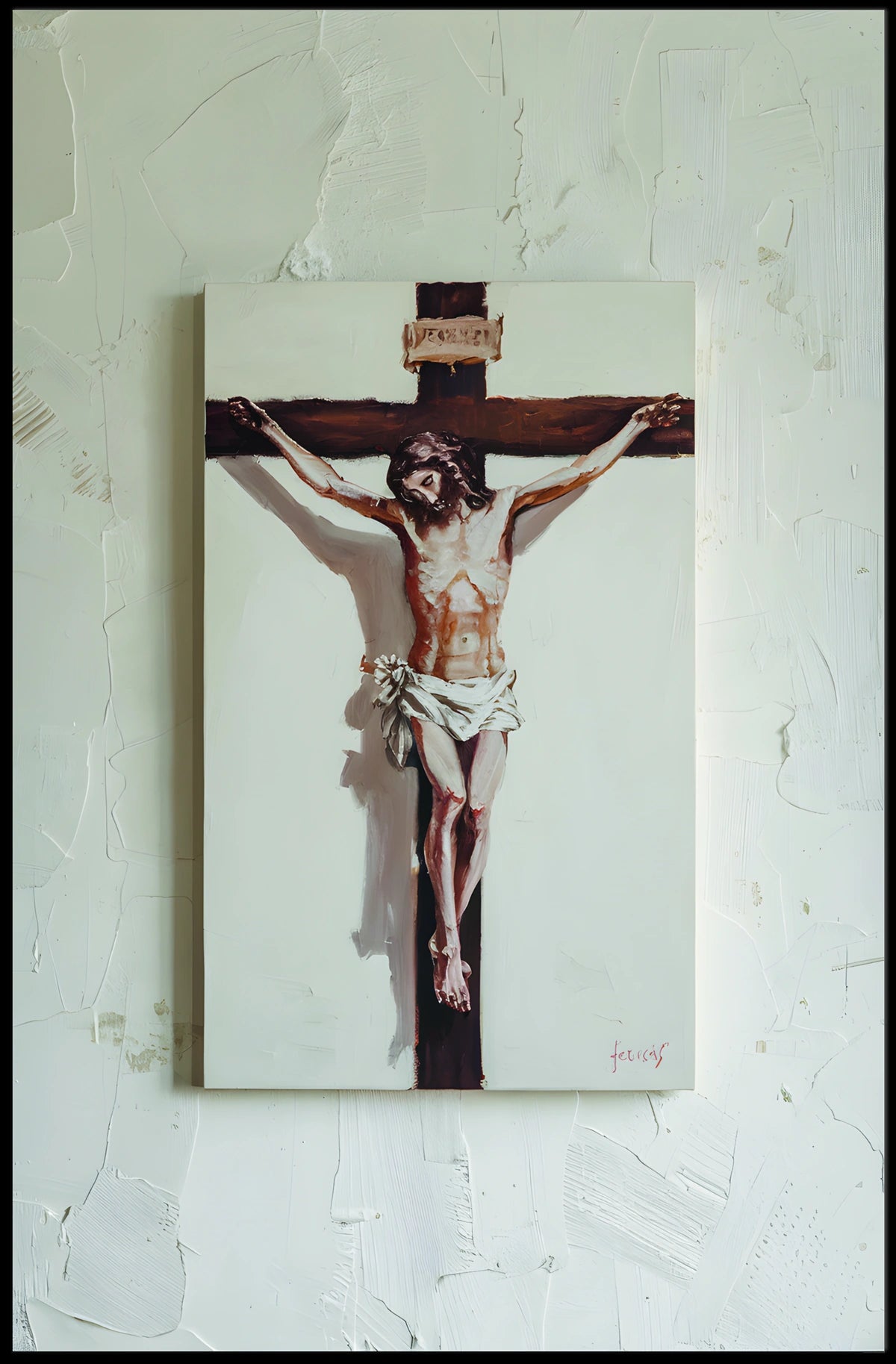 Crucifixion Art Poster