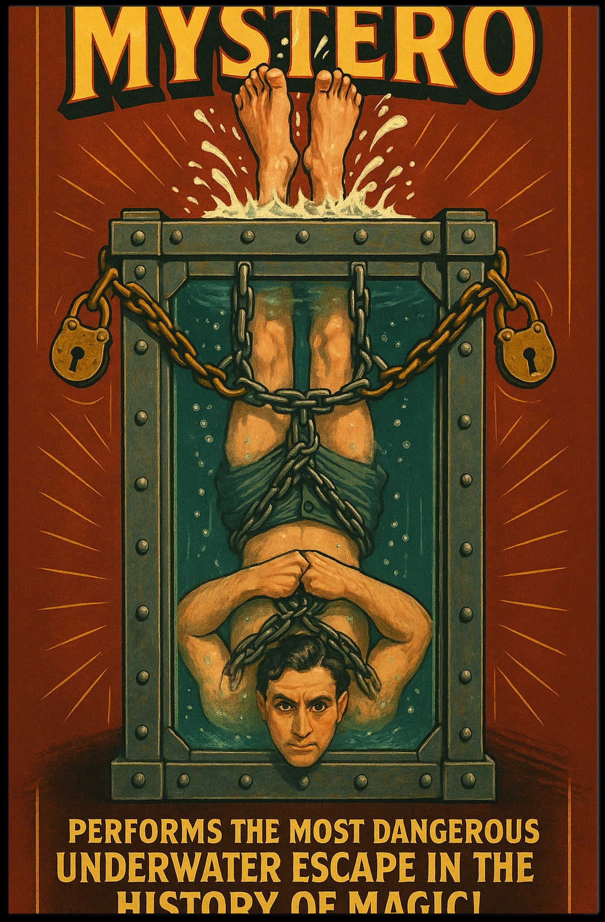 Mysteros Daring Escape Poster