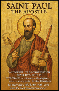 Saint Paul the Apostle Poster PosterGoat