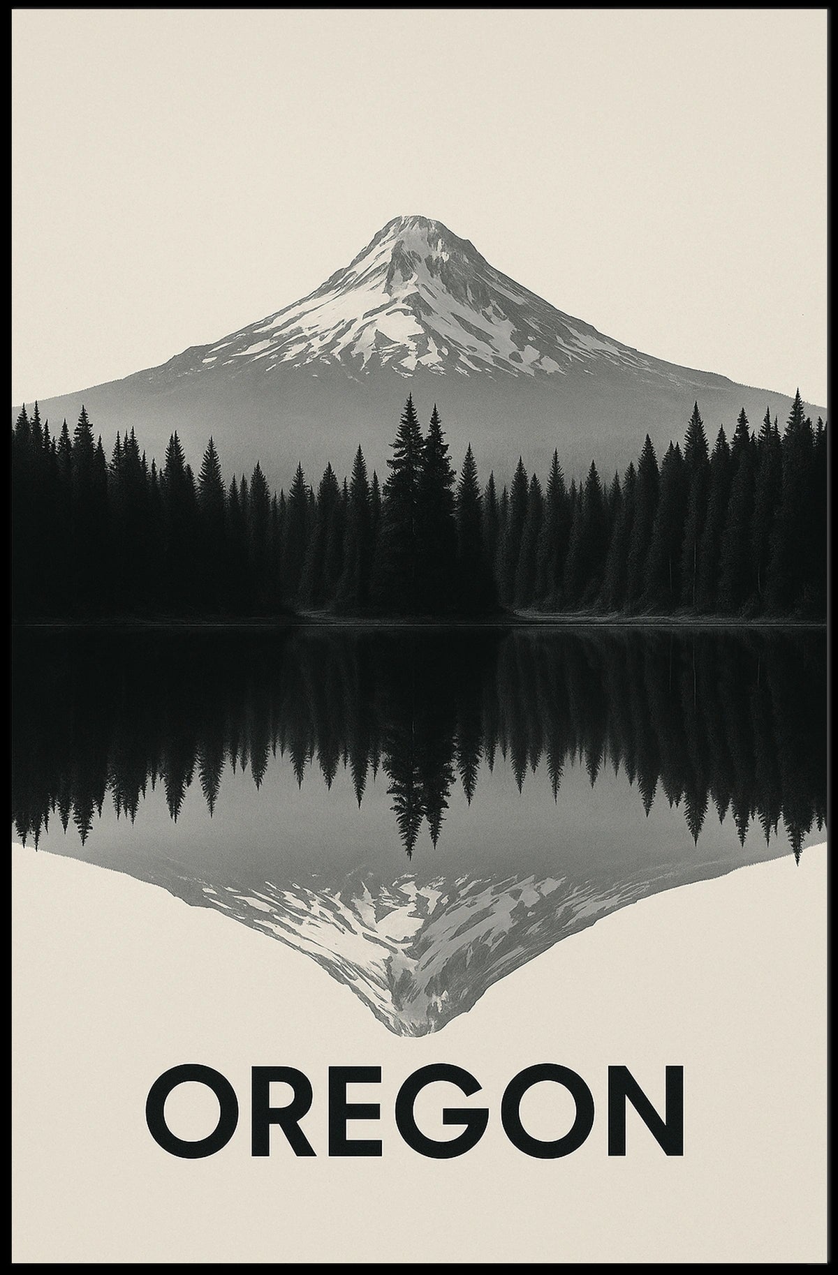 Oregons Natural Beauty Poster