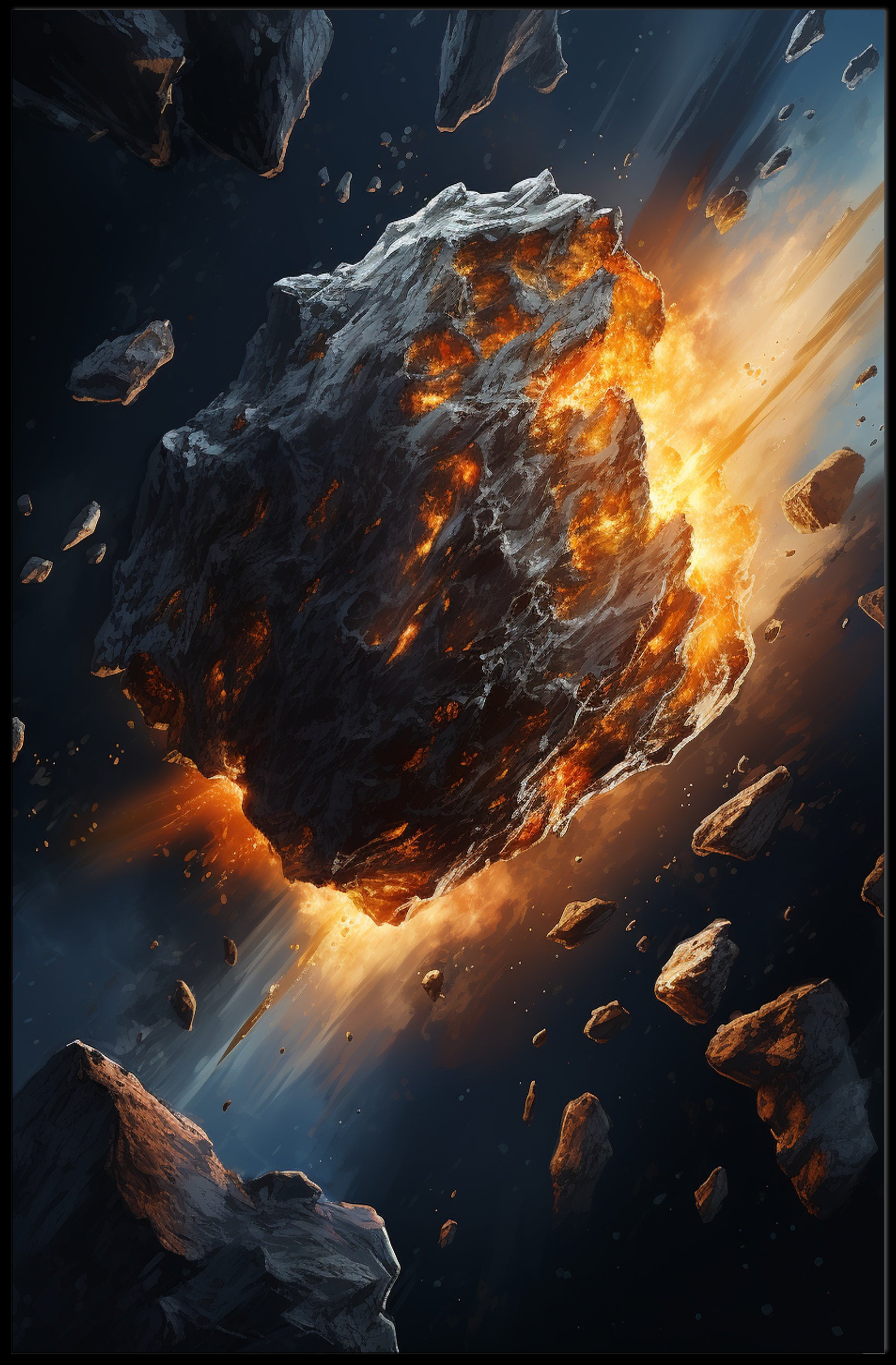 Cosmic Impact Poster