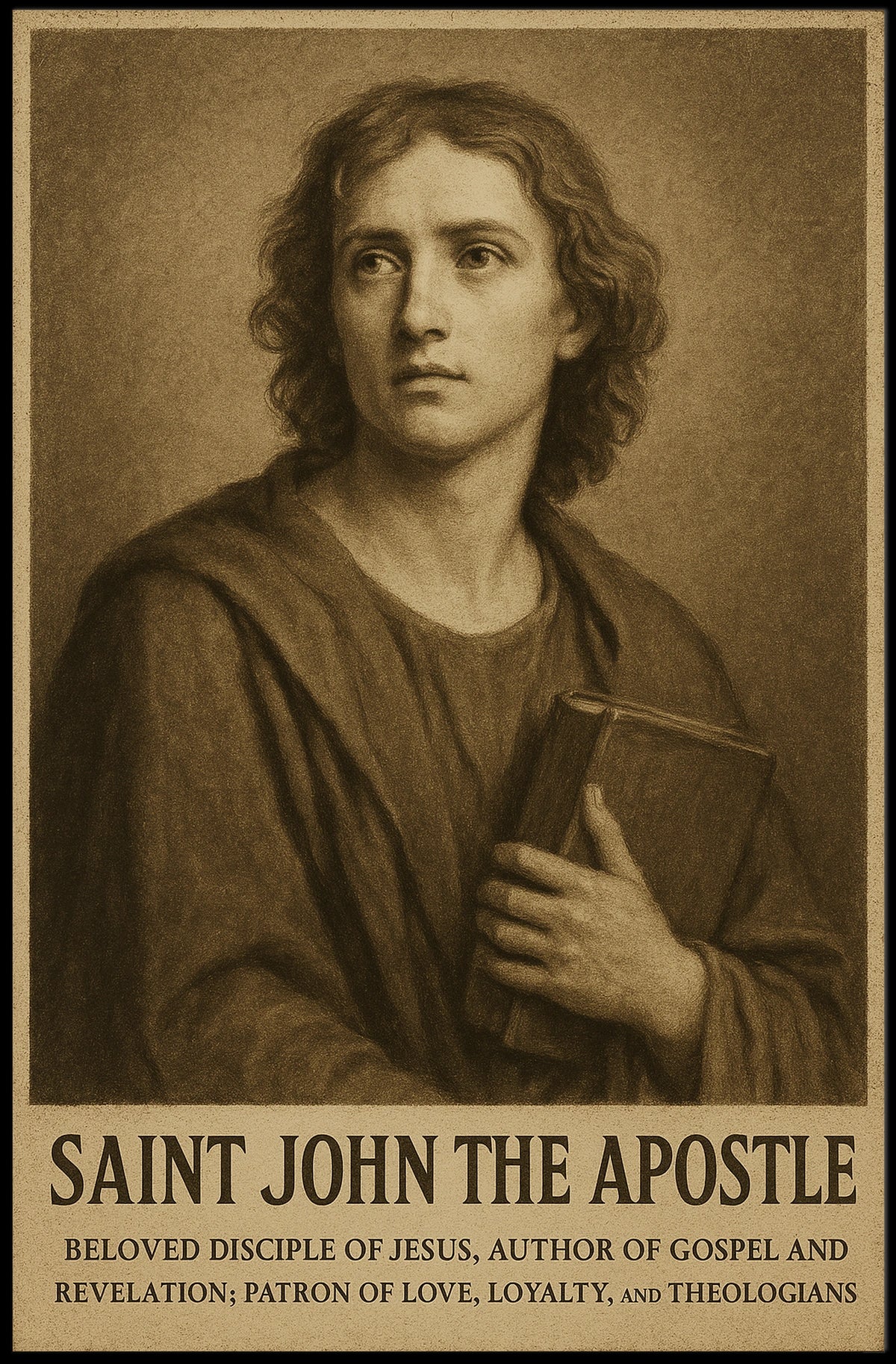 Saint John The Apostle Poster