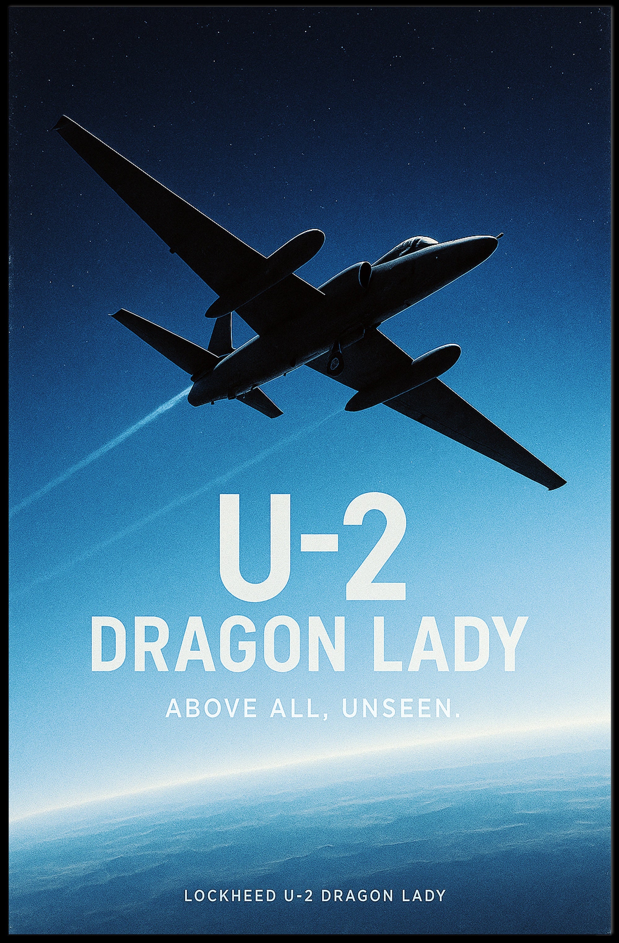 Lockheed U-2 Dragon Lady Poster PosterGoat