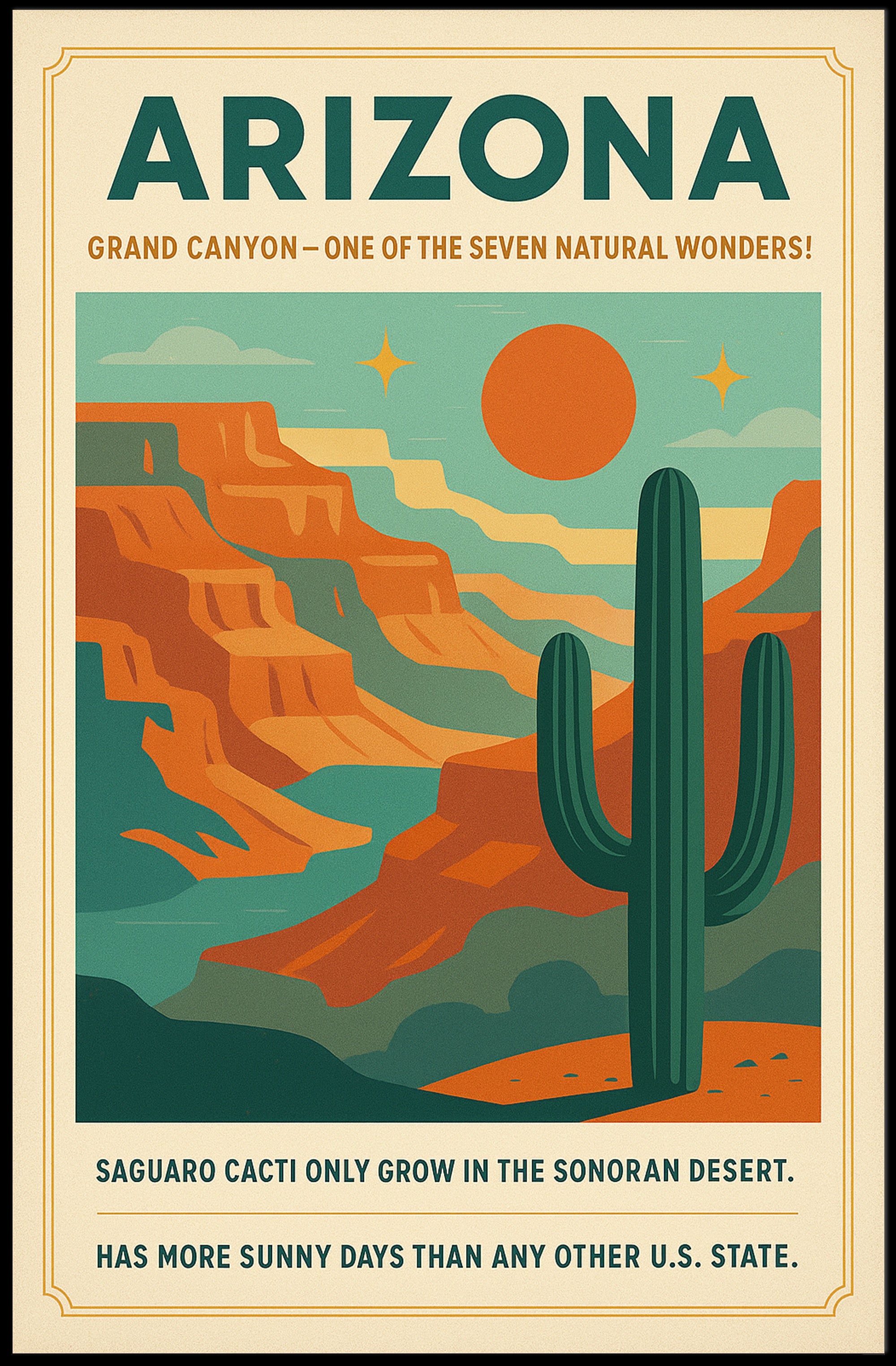 Discover Arizona Poster