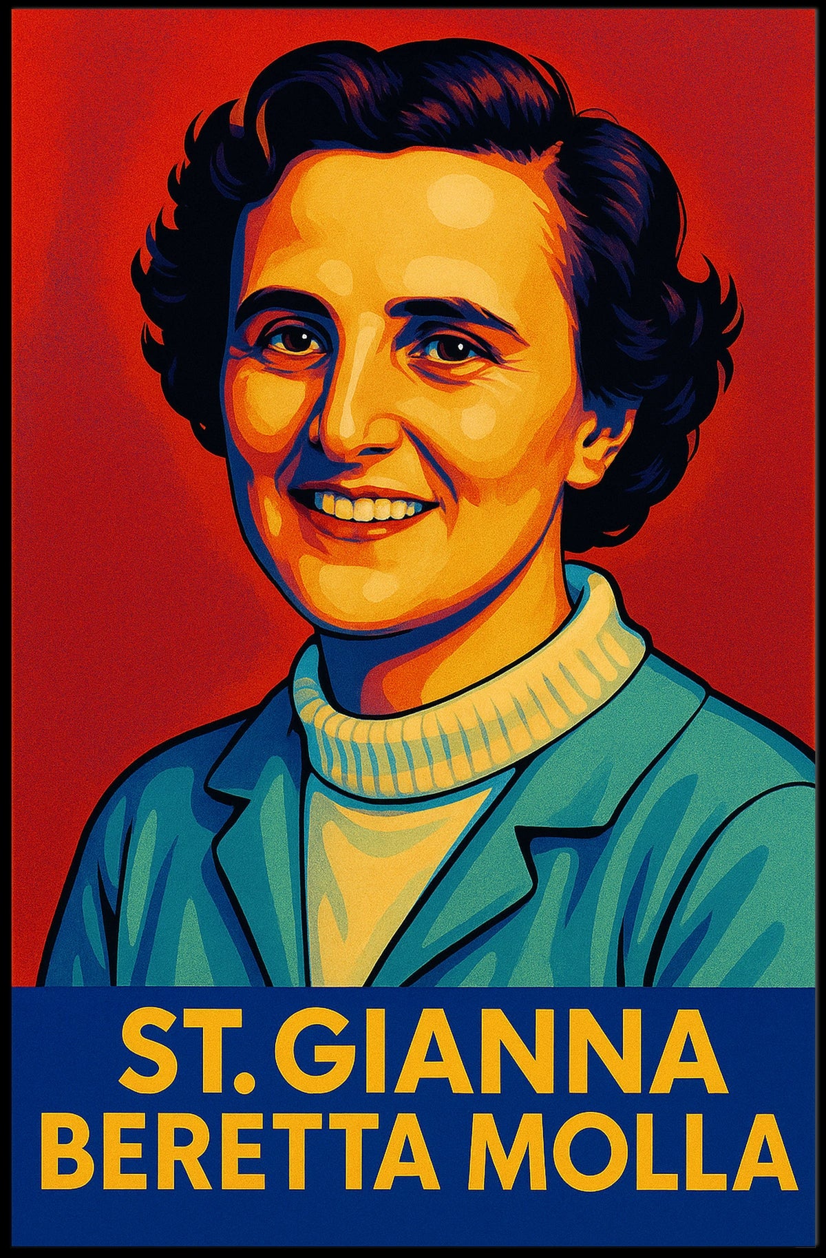 St. Gianna Beretta Molla Poster