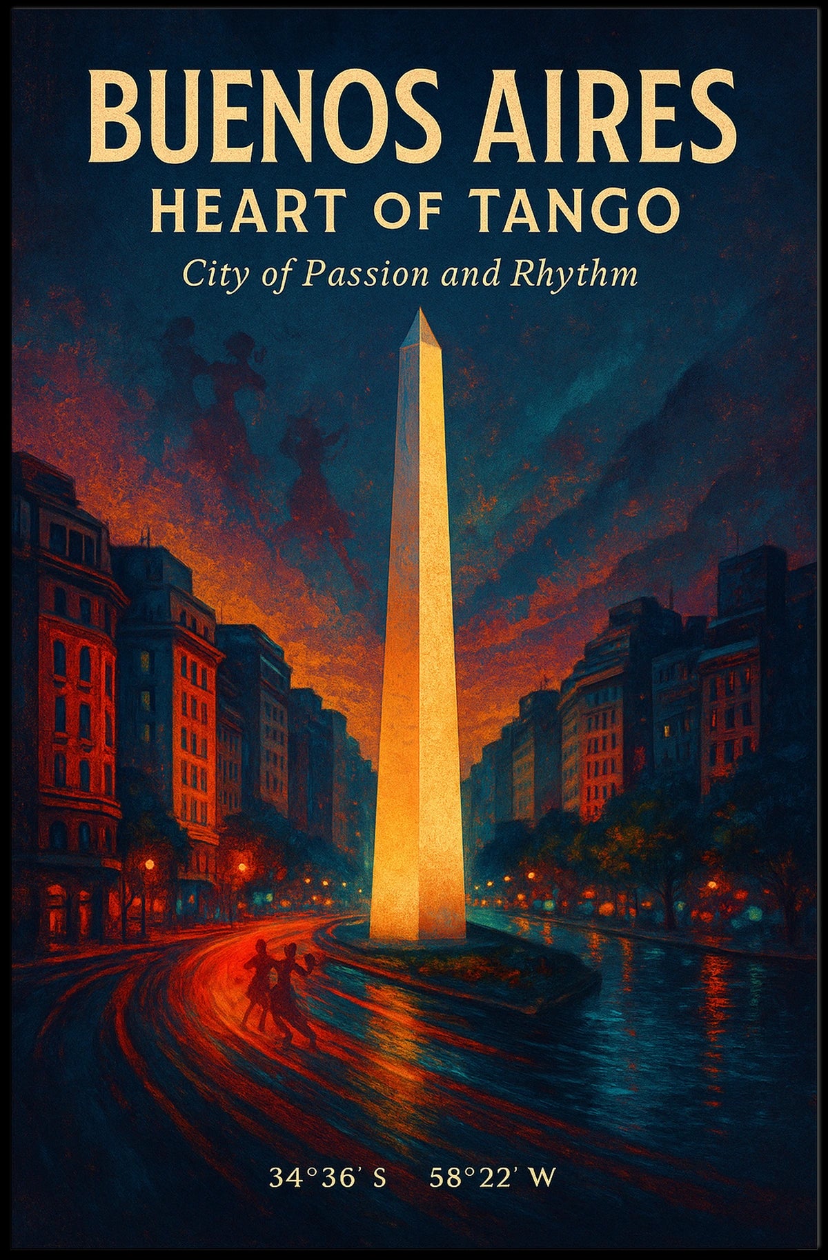 Buenos Aires Heart of Tango Poster