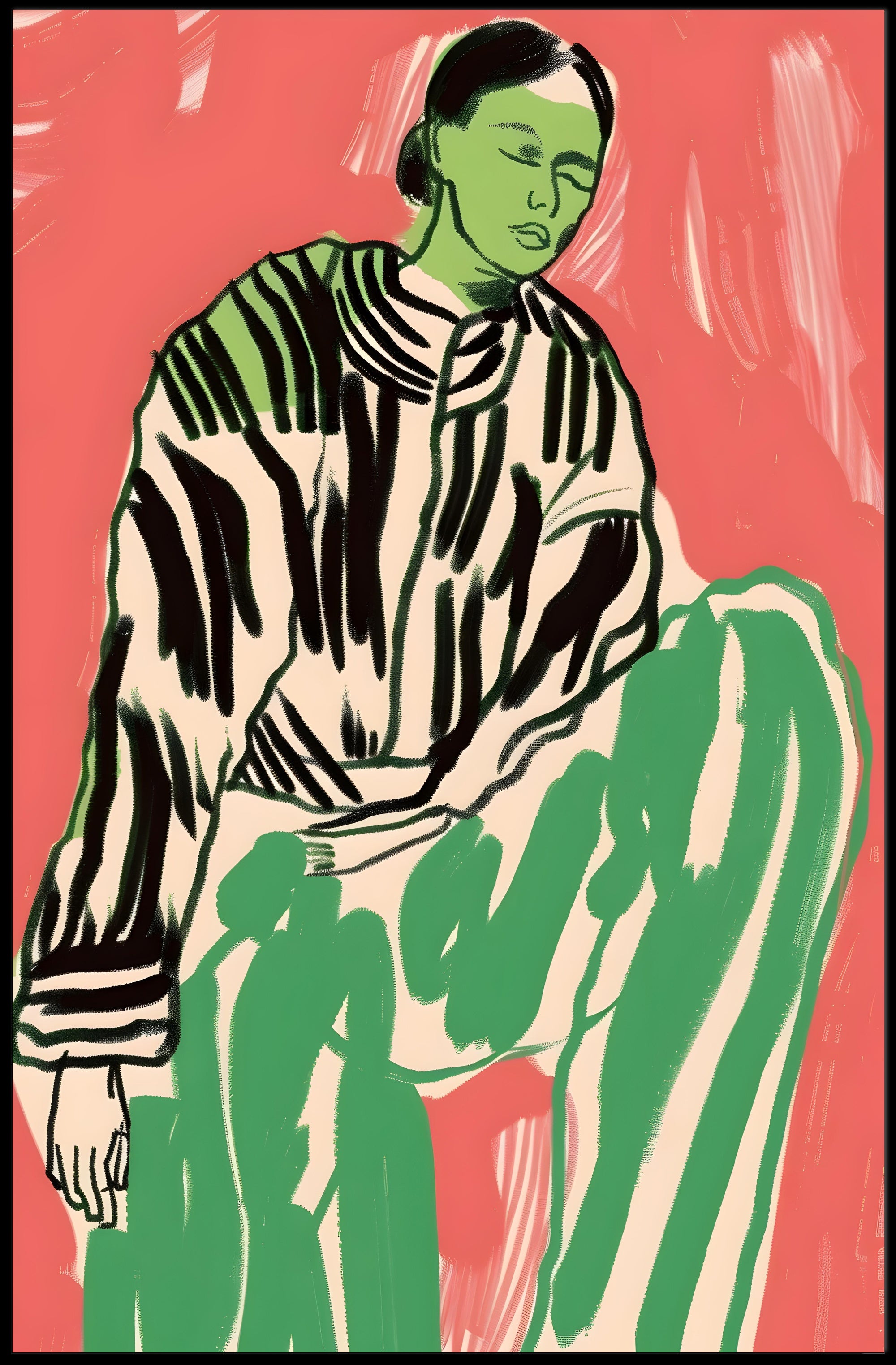 Abstract Expression Poster