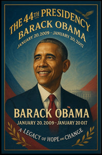Obama Hope Portrait: Historical or Presidential Poster