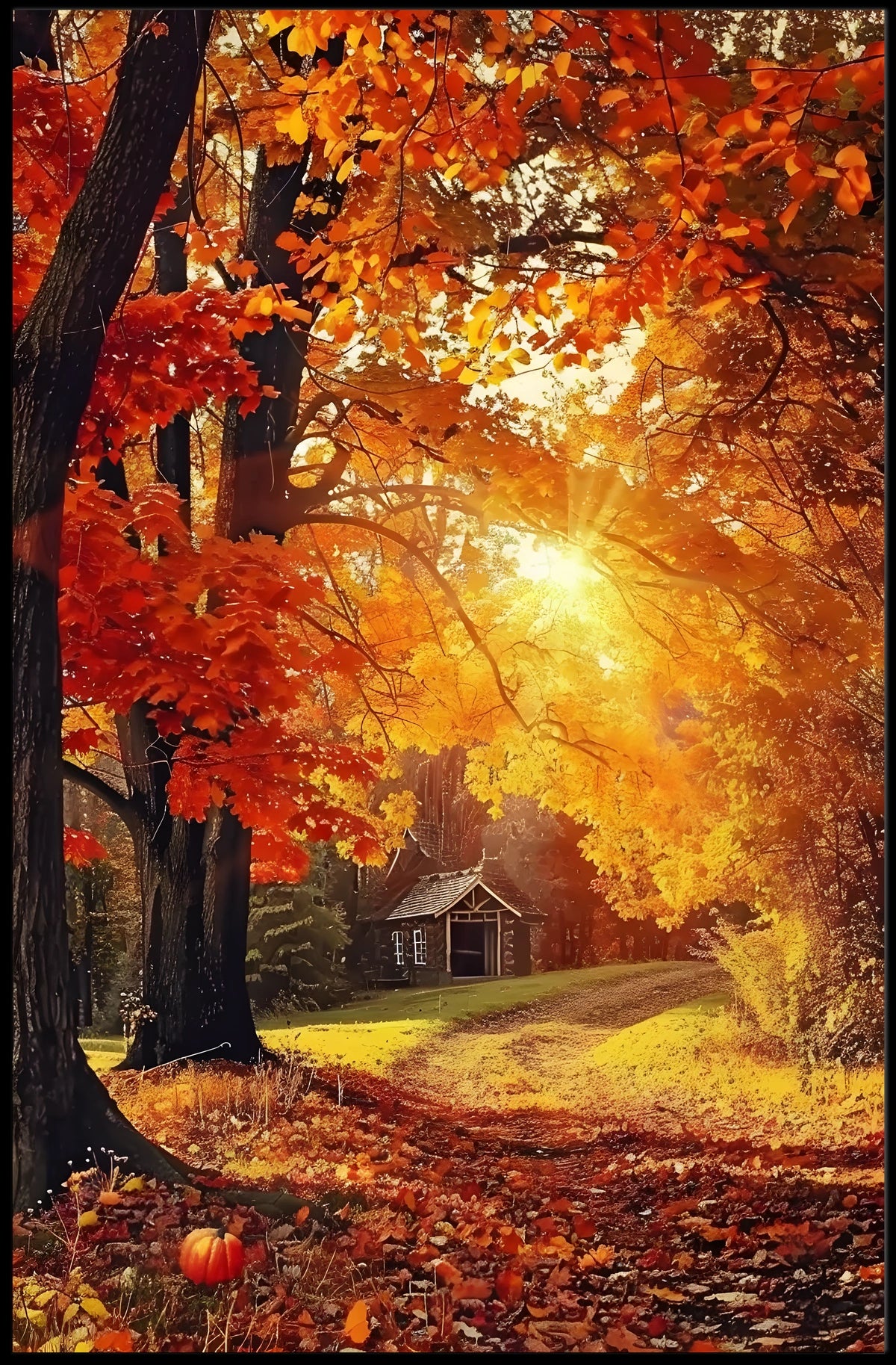 Autumn Serenity Poster