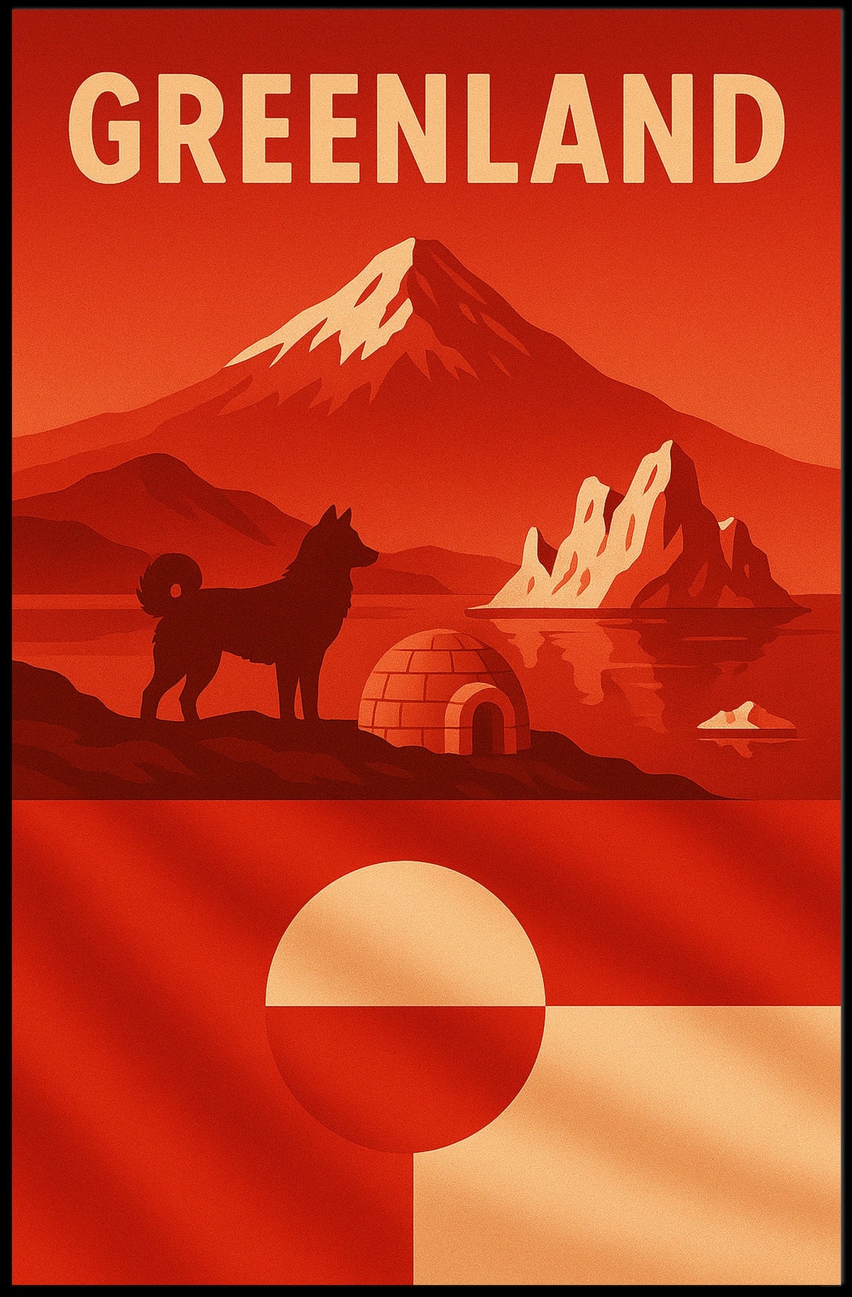 Greenland Adventure Poster