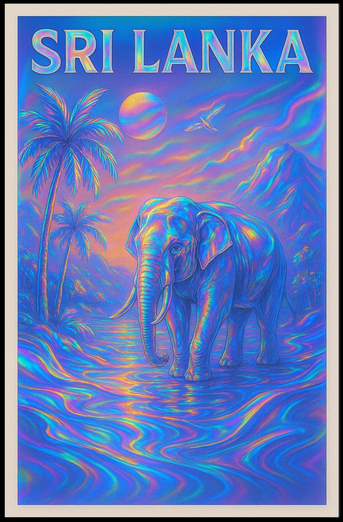 Sri Lanka A Vibrant Journey Poster