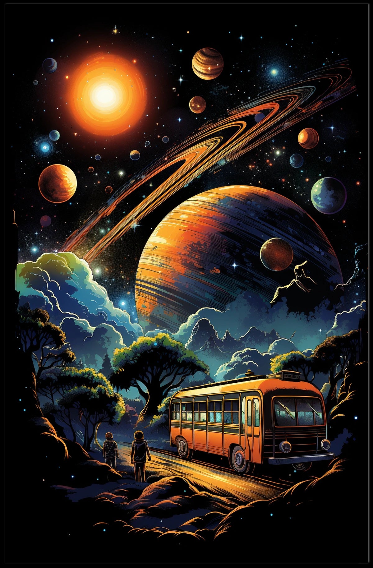 Cosmic Journey Poster