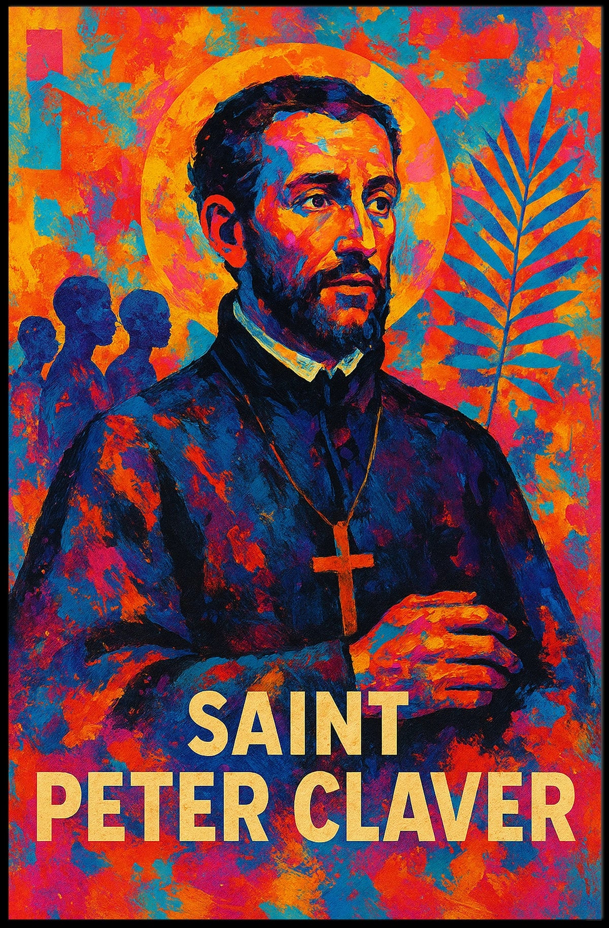 Saint Peter Claver Poster
