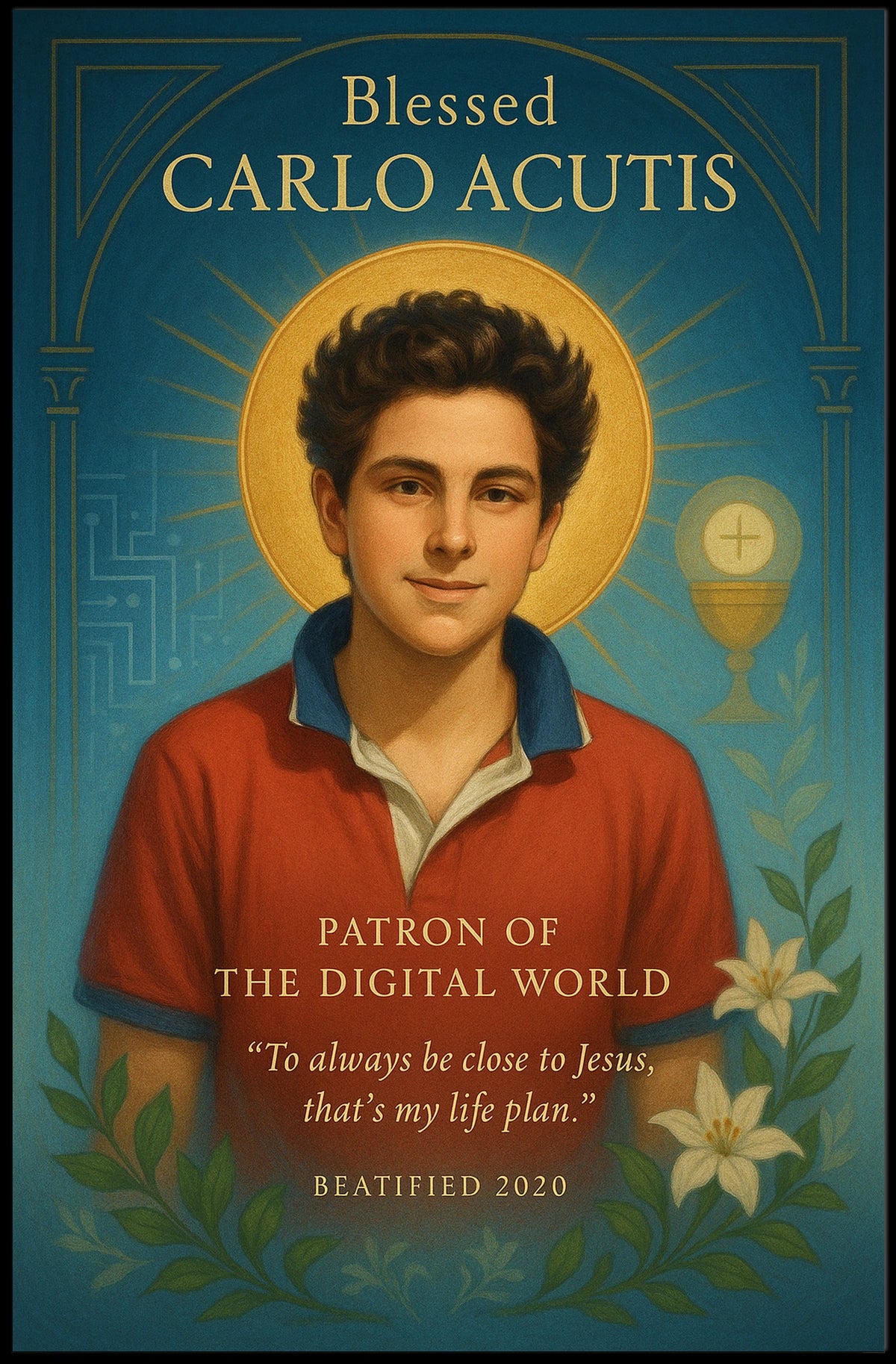Blessed Carlo Acutis Patron Of The Poster