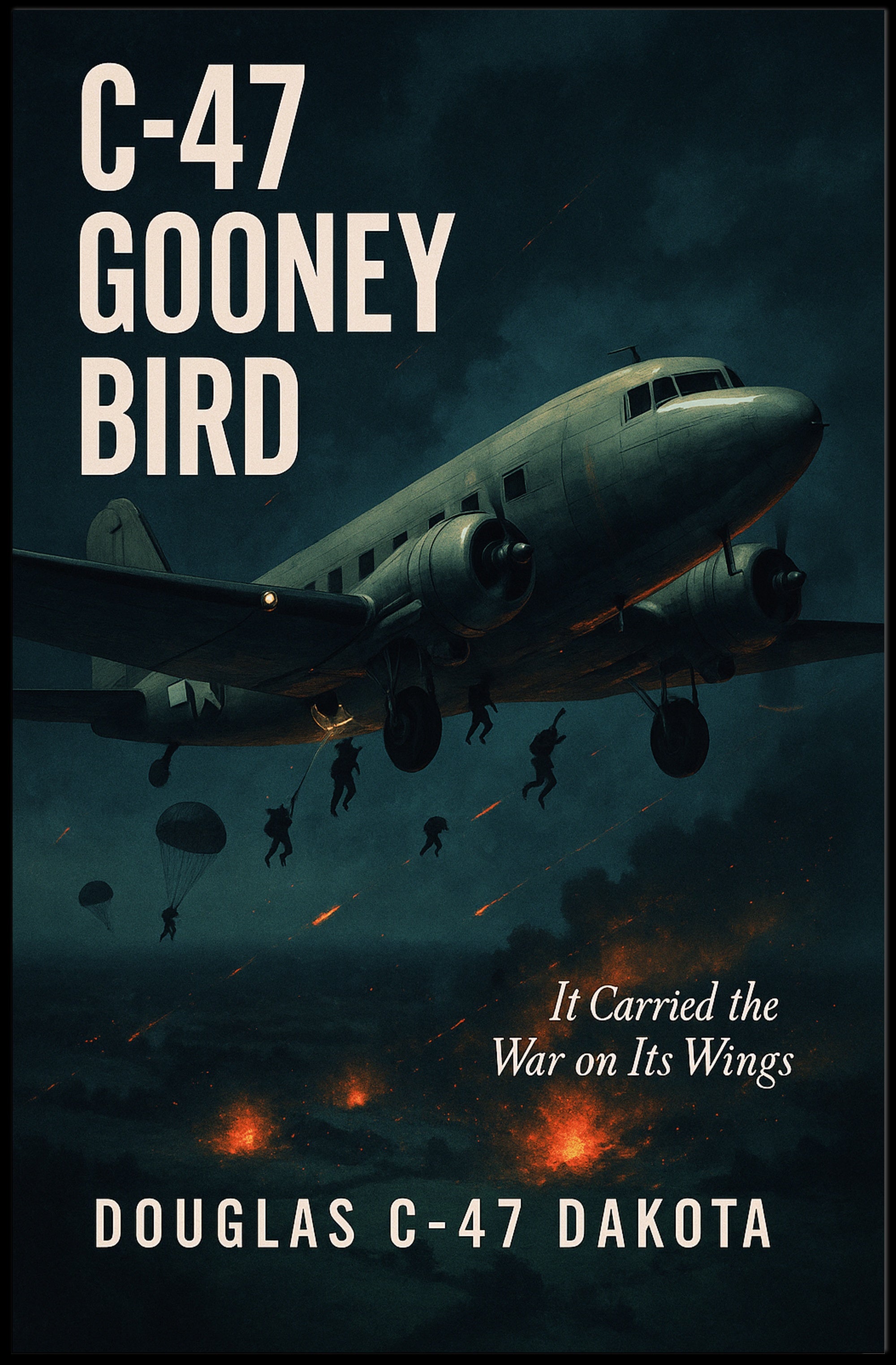 C-47 Gooney Bird Poster PosterGoat