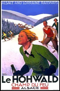 Winter Adventure in Alsace Poster PosterGoat