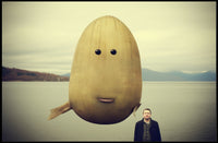 Surreal Lakeside Creature Fantasy or Mythology Poster