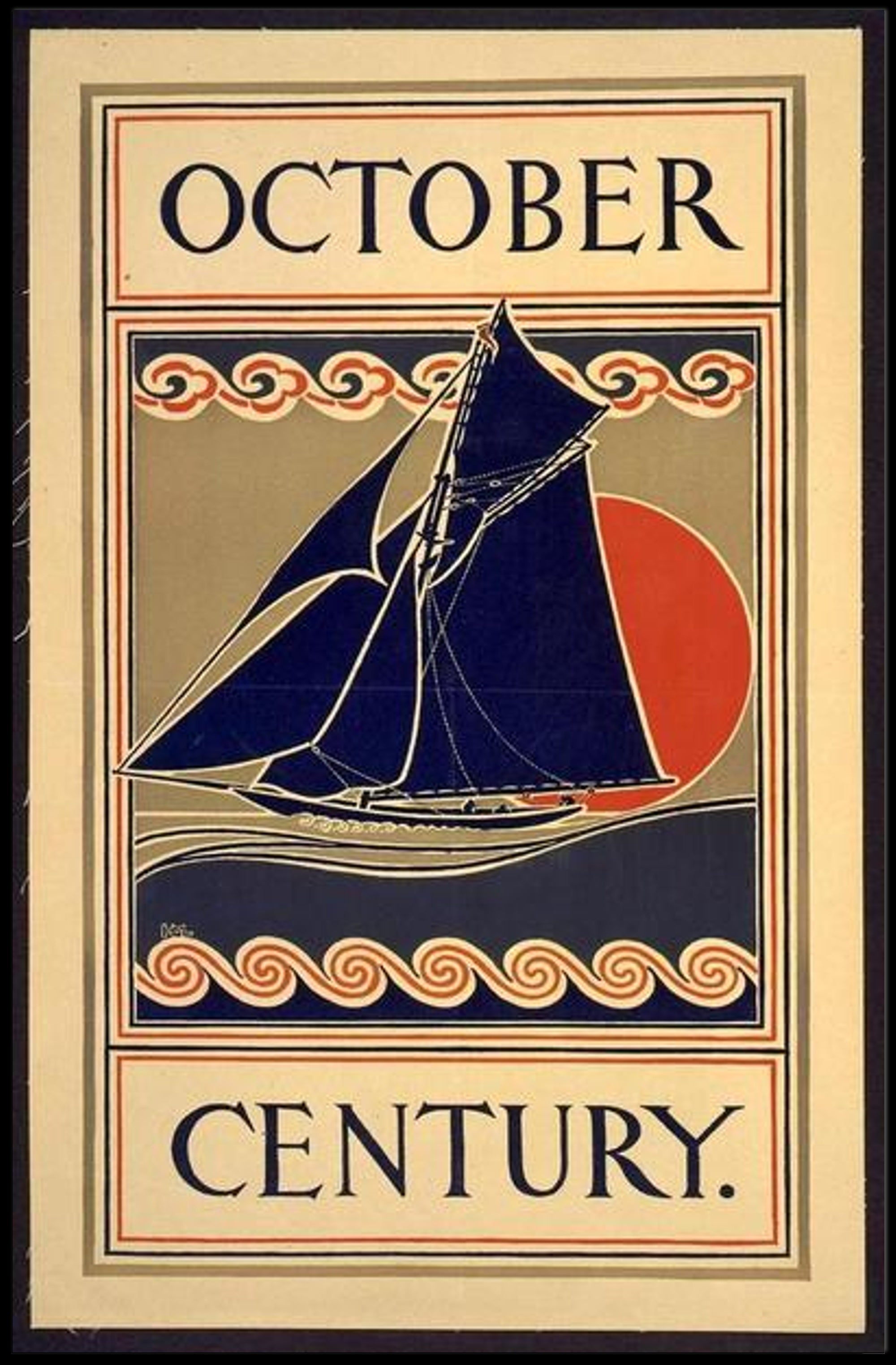 October Maritime Poster PosterGoat
