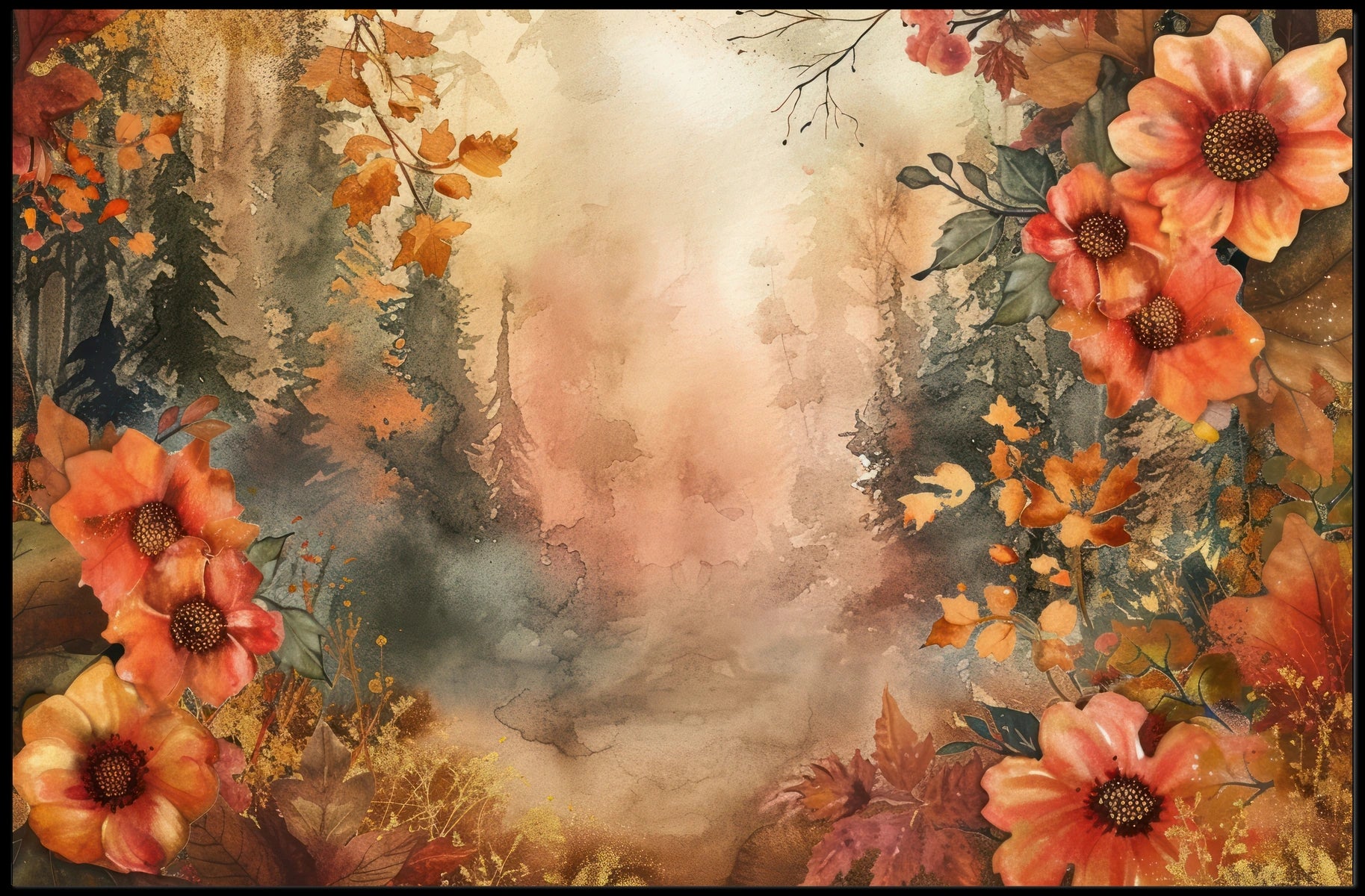 Autumnal Serenity Poster