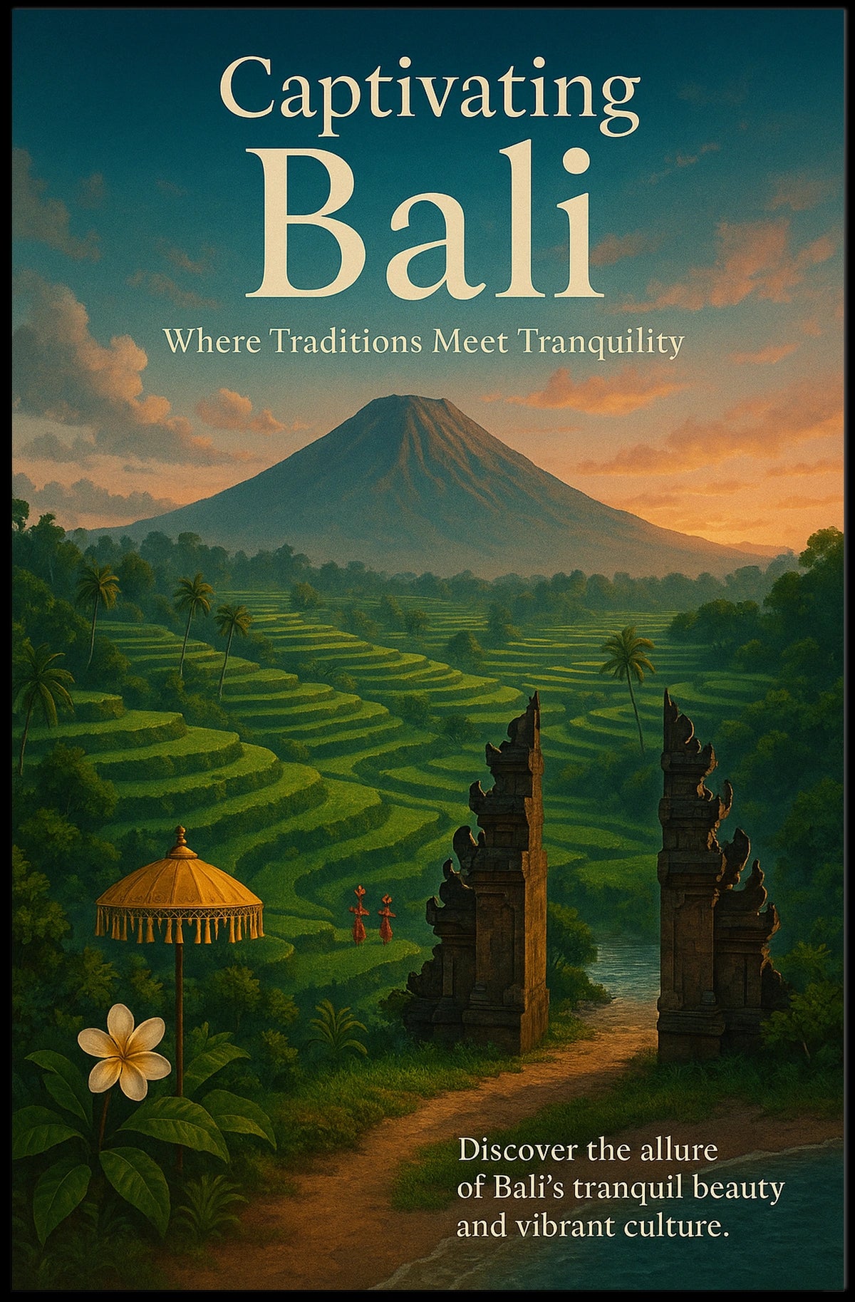 Captivating Bali Poster