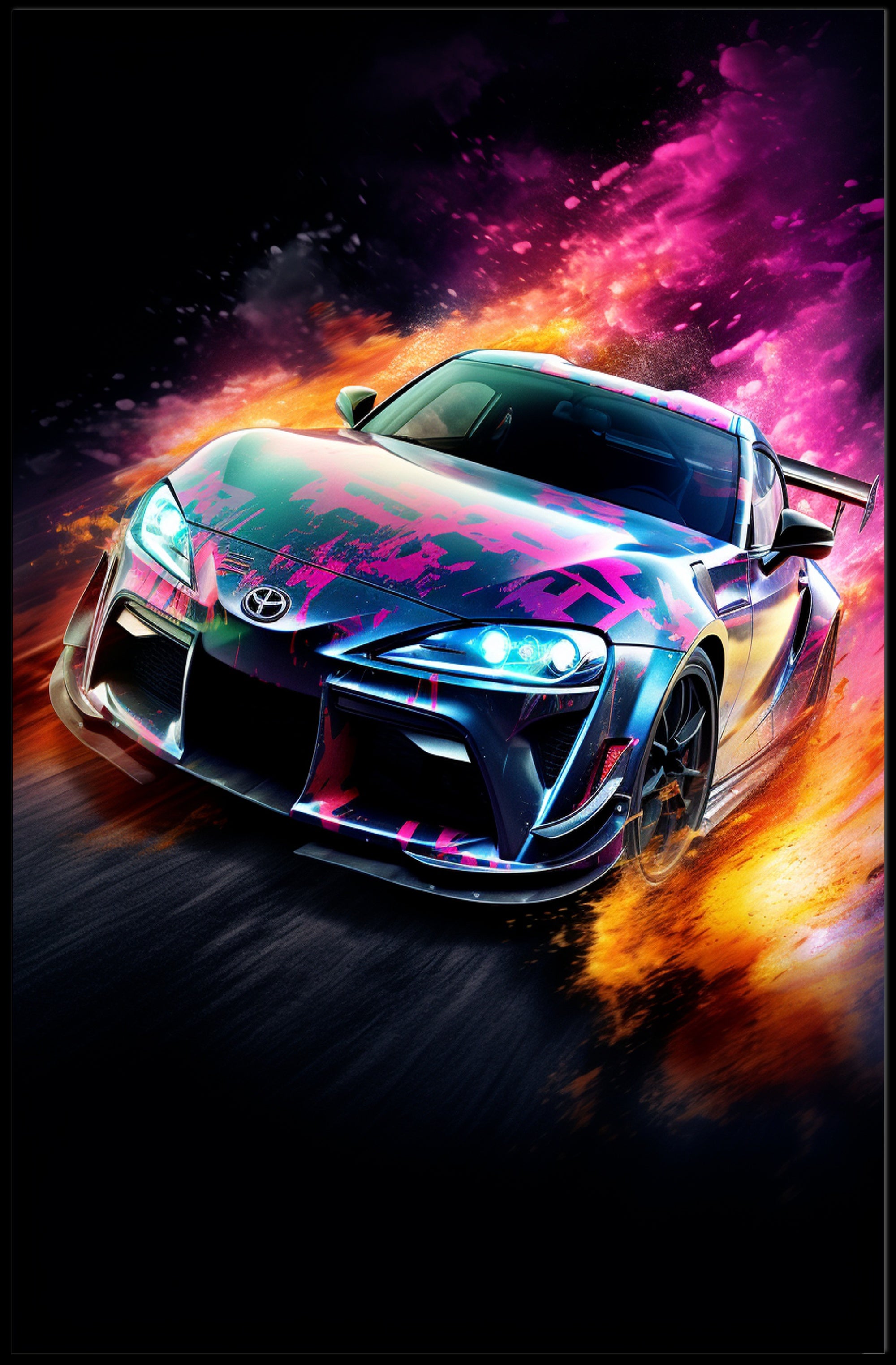 Speed and Style Poster PosterGoat