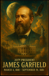 James Garfield Collector Neoclassical Realism Poster