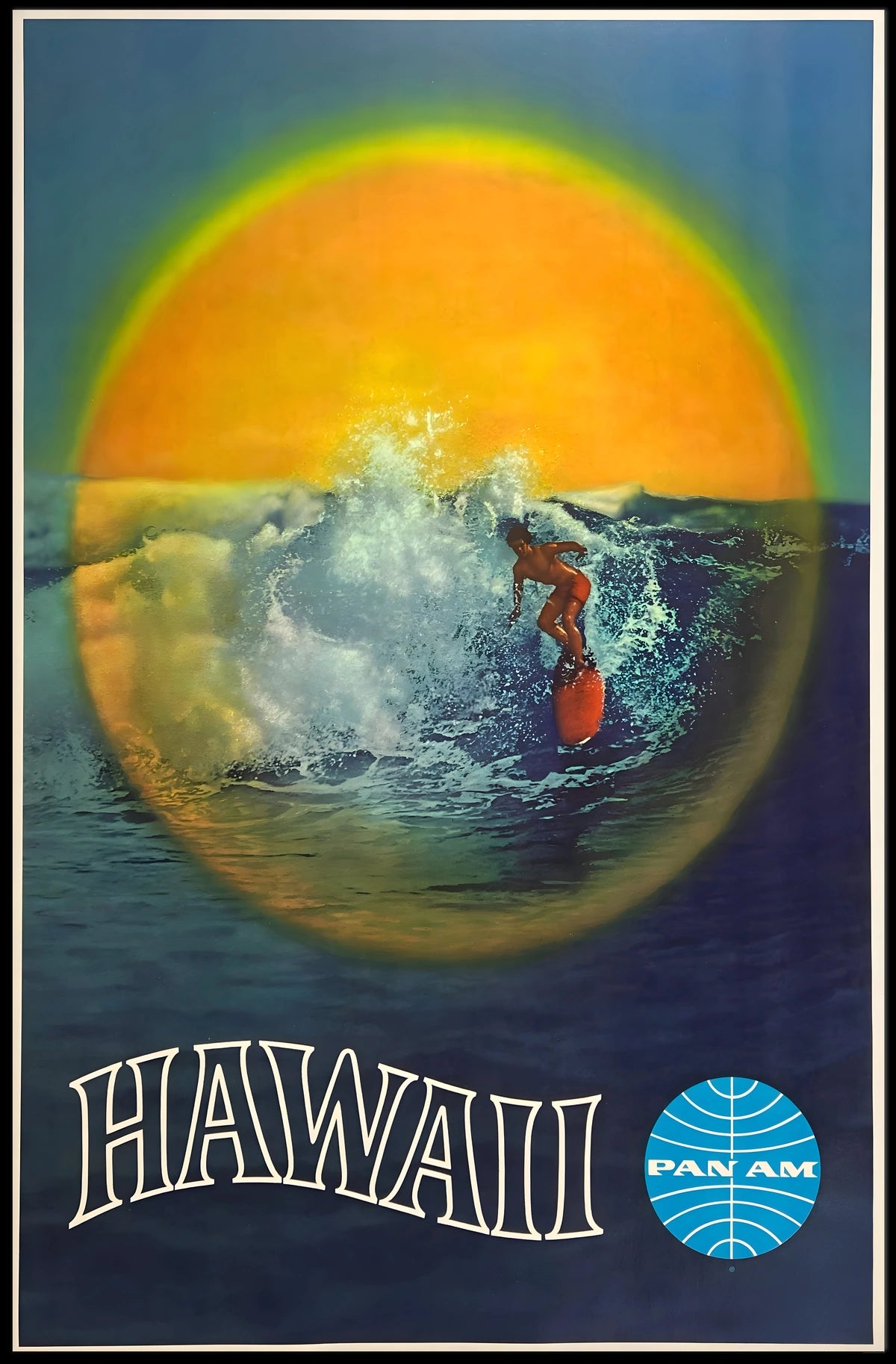Hawaii Surf Adventure Poster