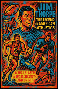 Jim Thorpe Poster The Legend Of American Athletics Icon