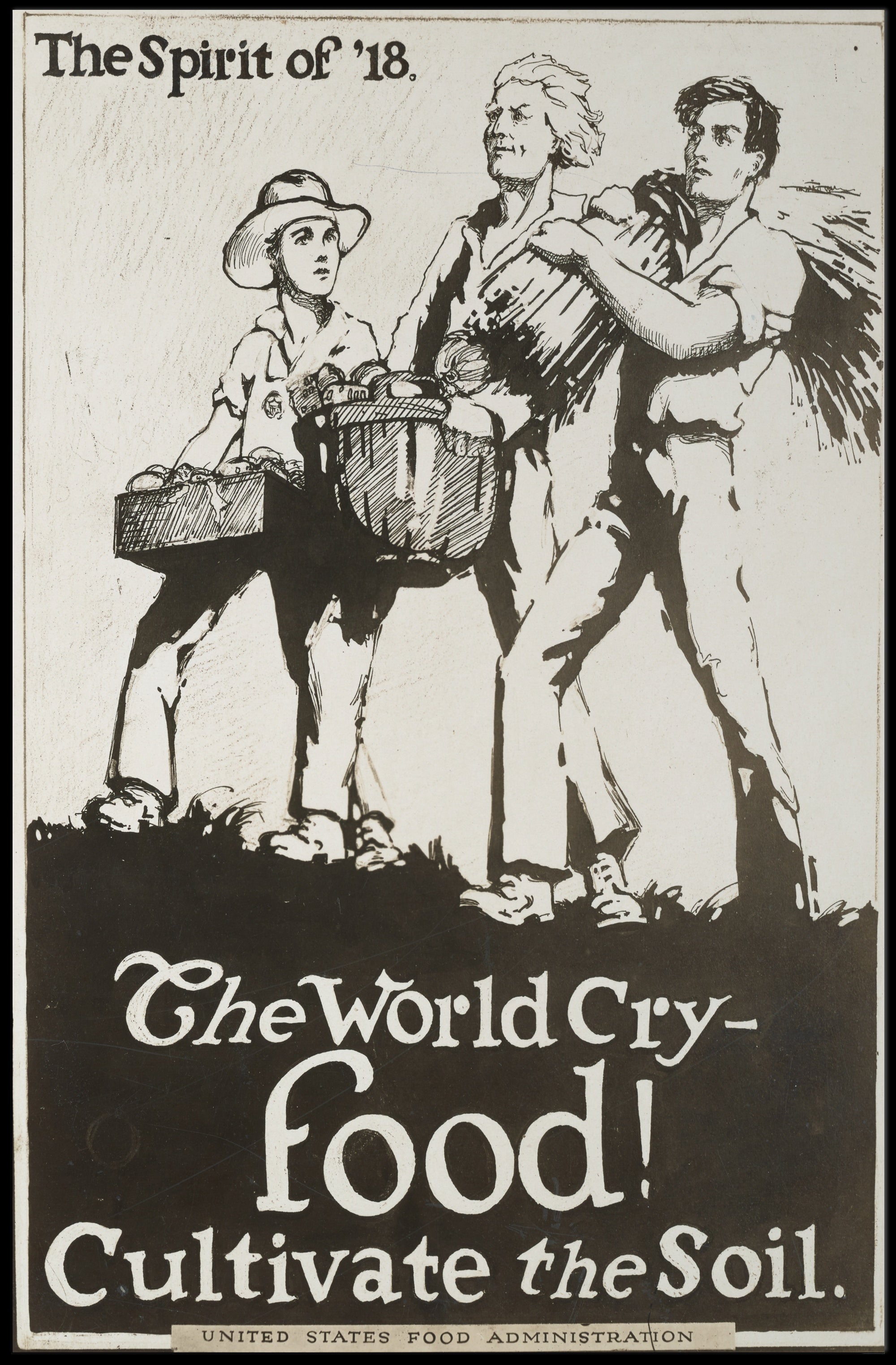 The Spirit of '18 Patriotic Propaganda Poster PosterGoat