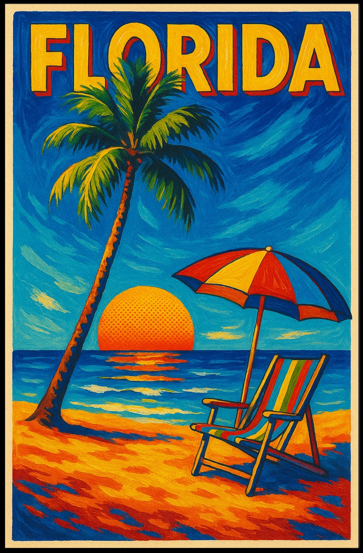 Florida Sunset Poster