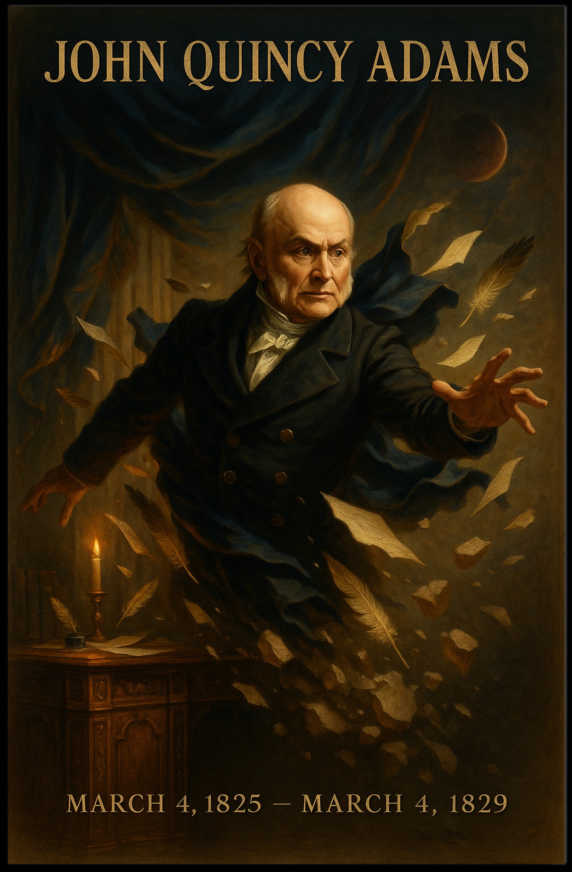 John Quincy Adams Presidency Poster