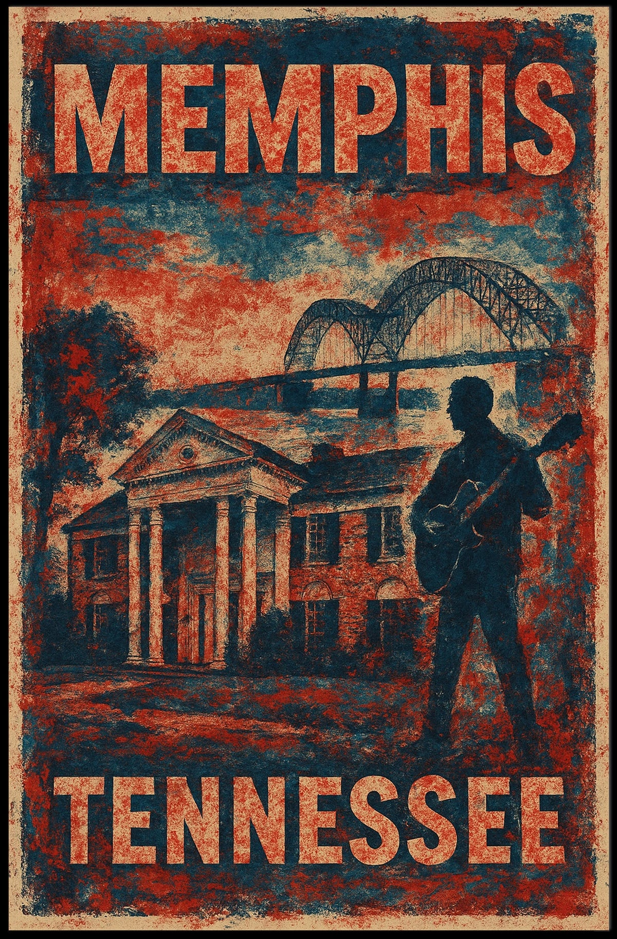 Memphis, Tennessee A Musical Tribute Poster