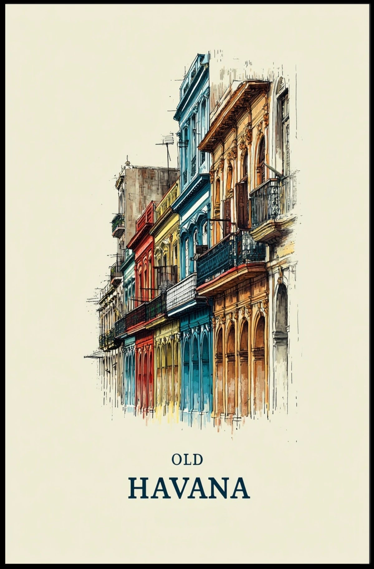 Old Havana Poster