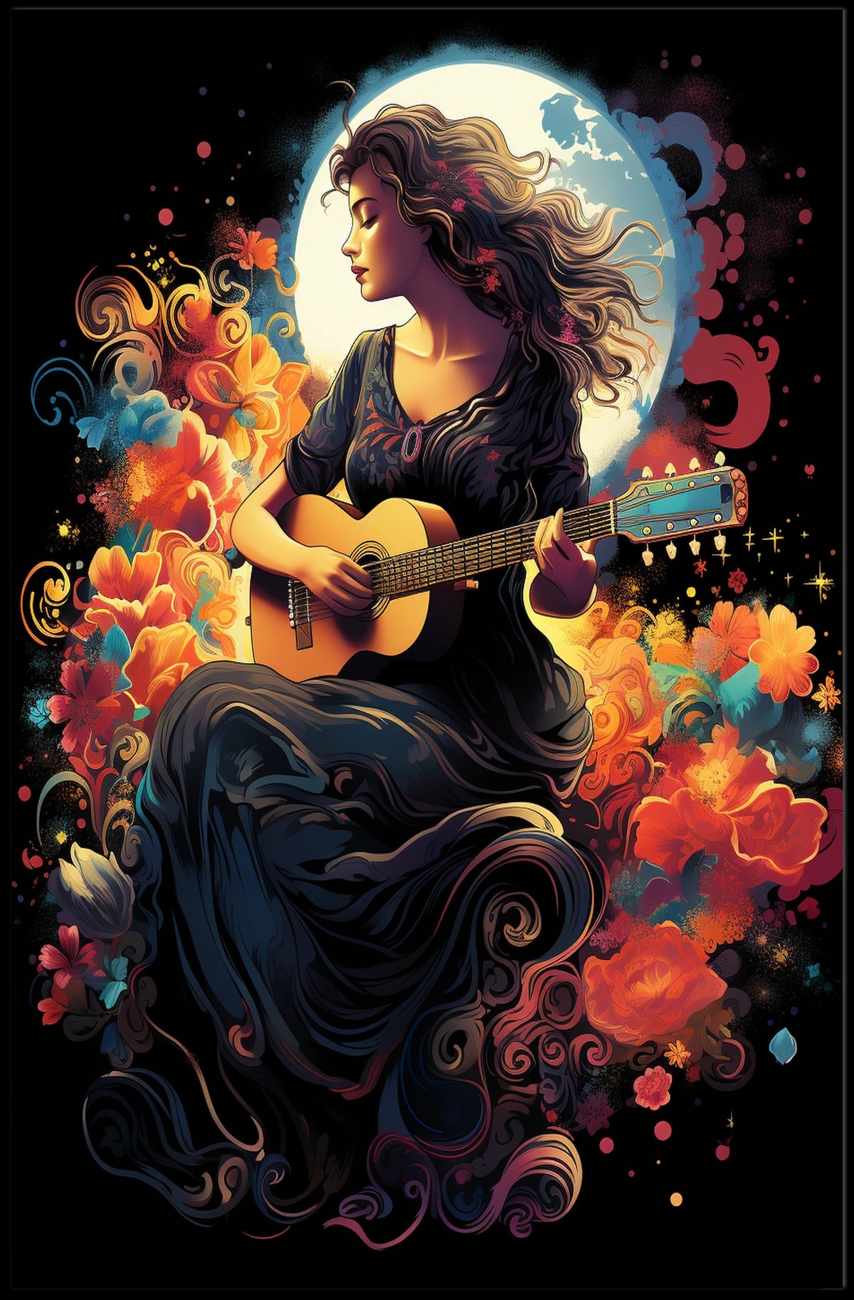 Moonlit Melody Poster