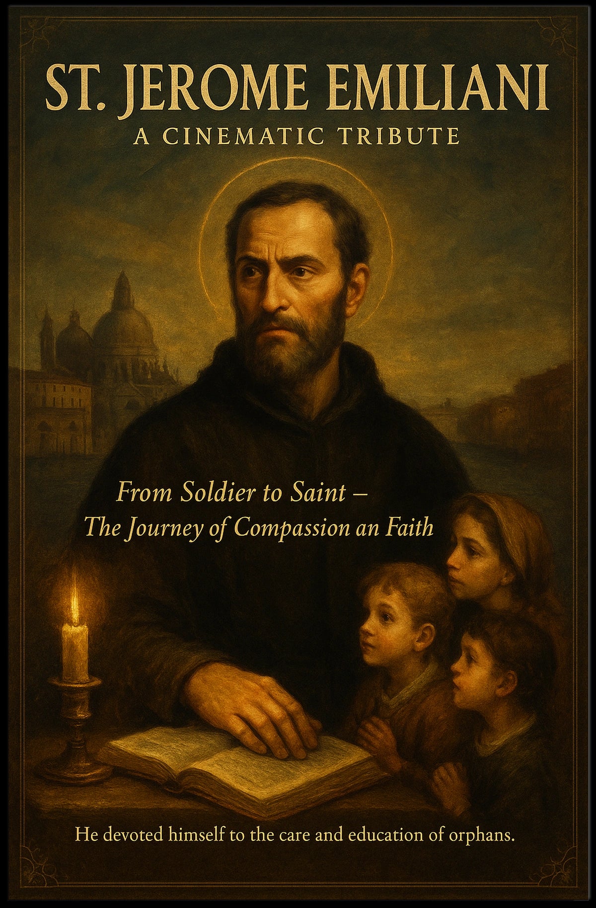 St. Jerome Emiliani A Cinematic Tribute Poster