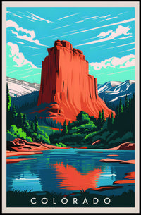 Majestic Colorado Landscape Poster