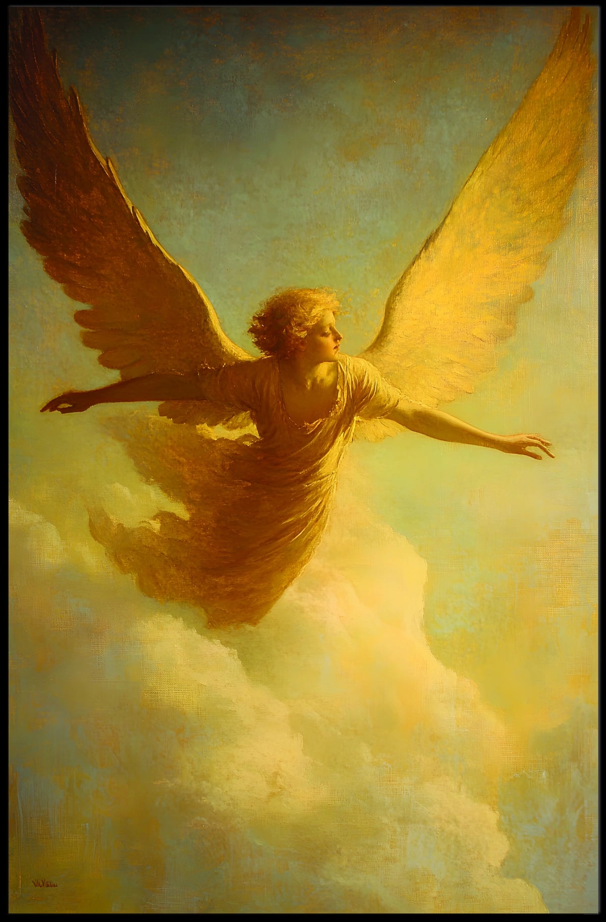 Angelic Ascension Poster