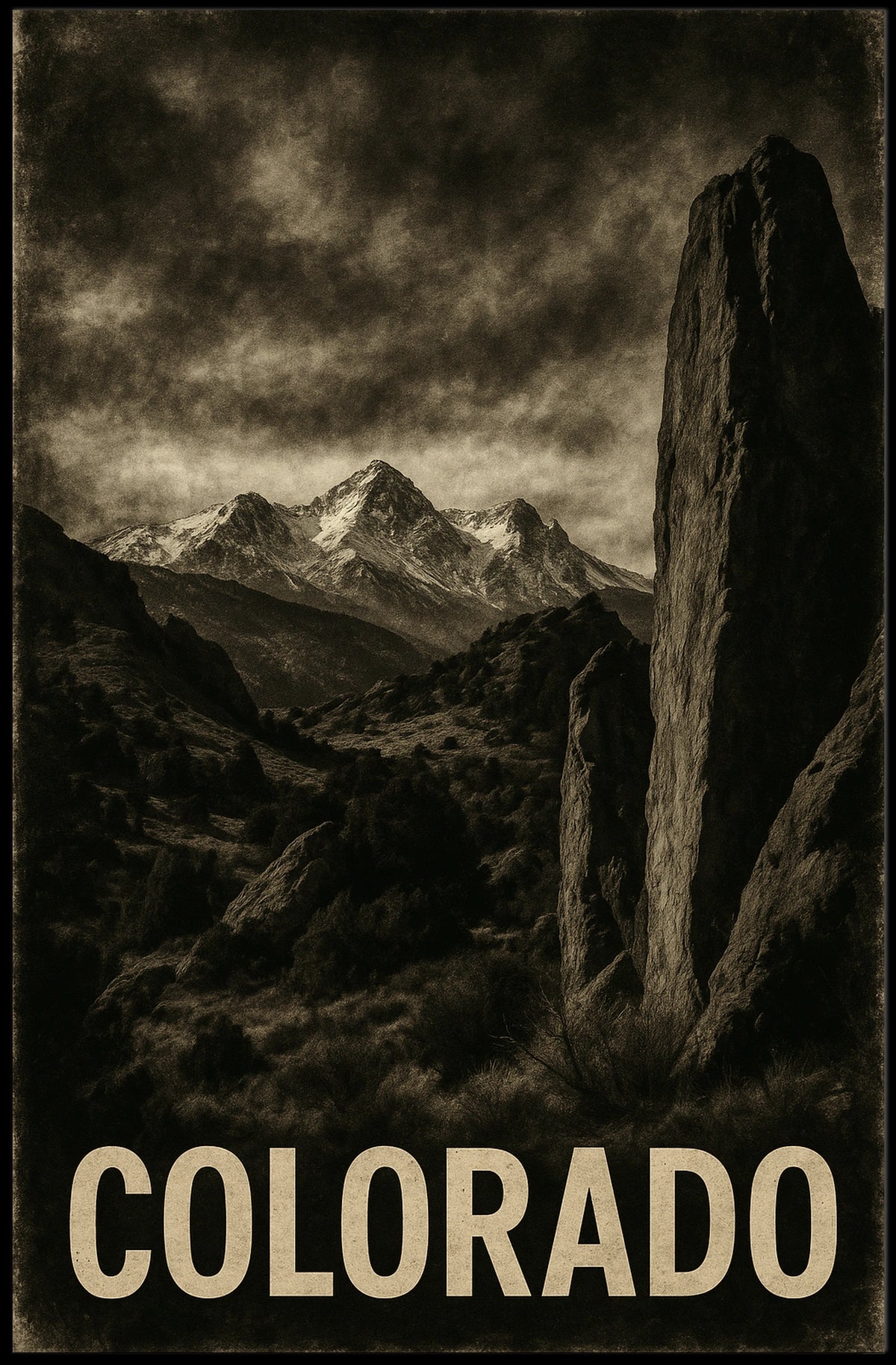 Majestic Colorado Poster