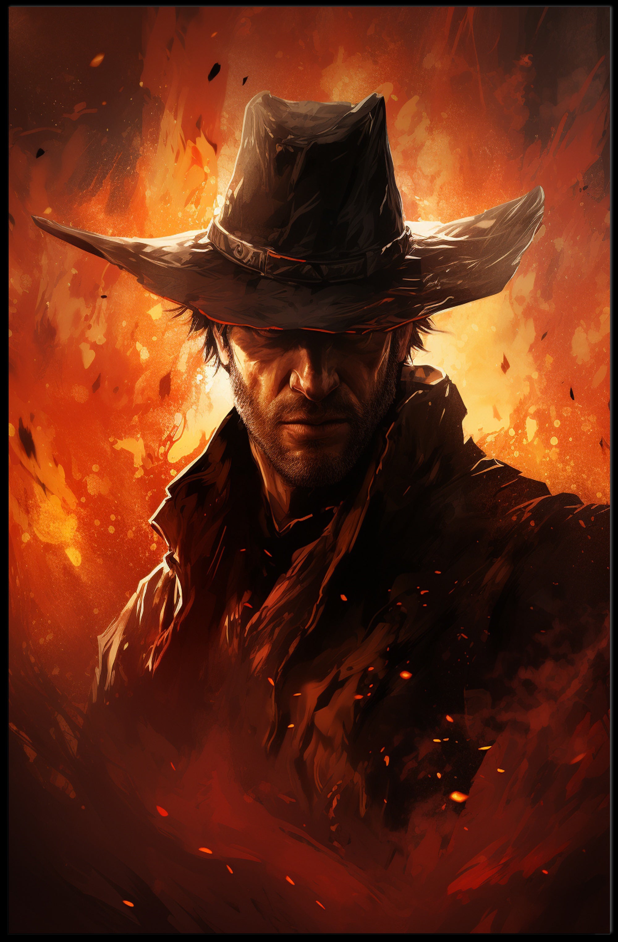 The Lone Gunslinger Poster