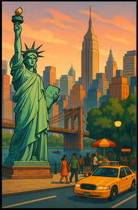 New York City Vibes Poster