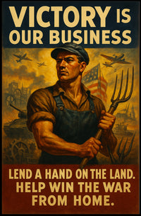 Victory is Our Business Poster