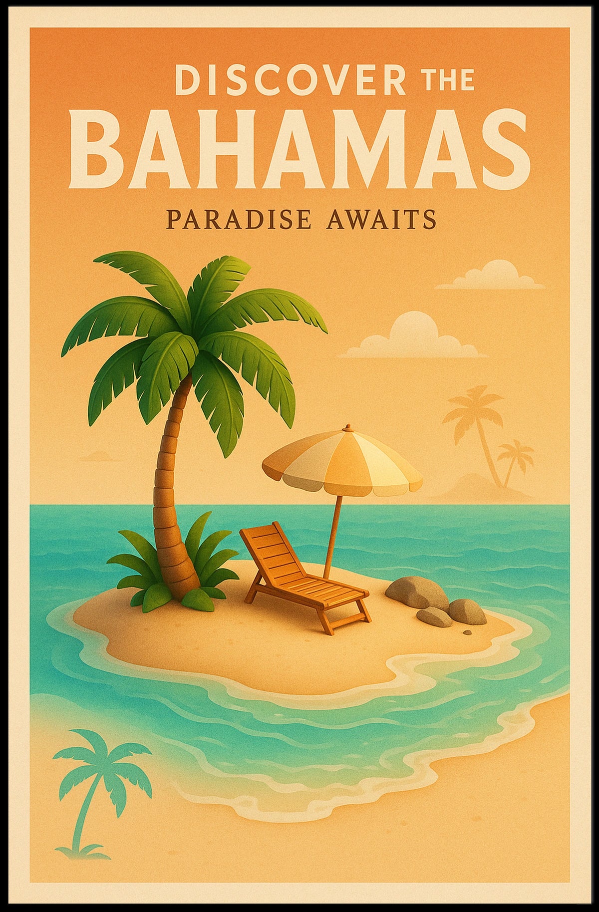 Discover The Bahamas Poster