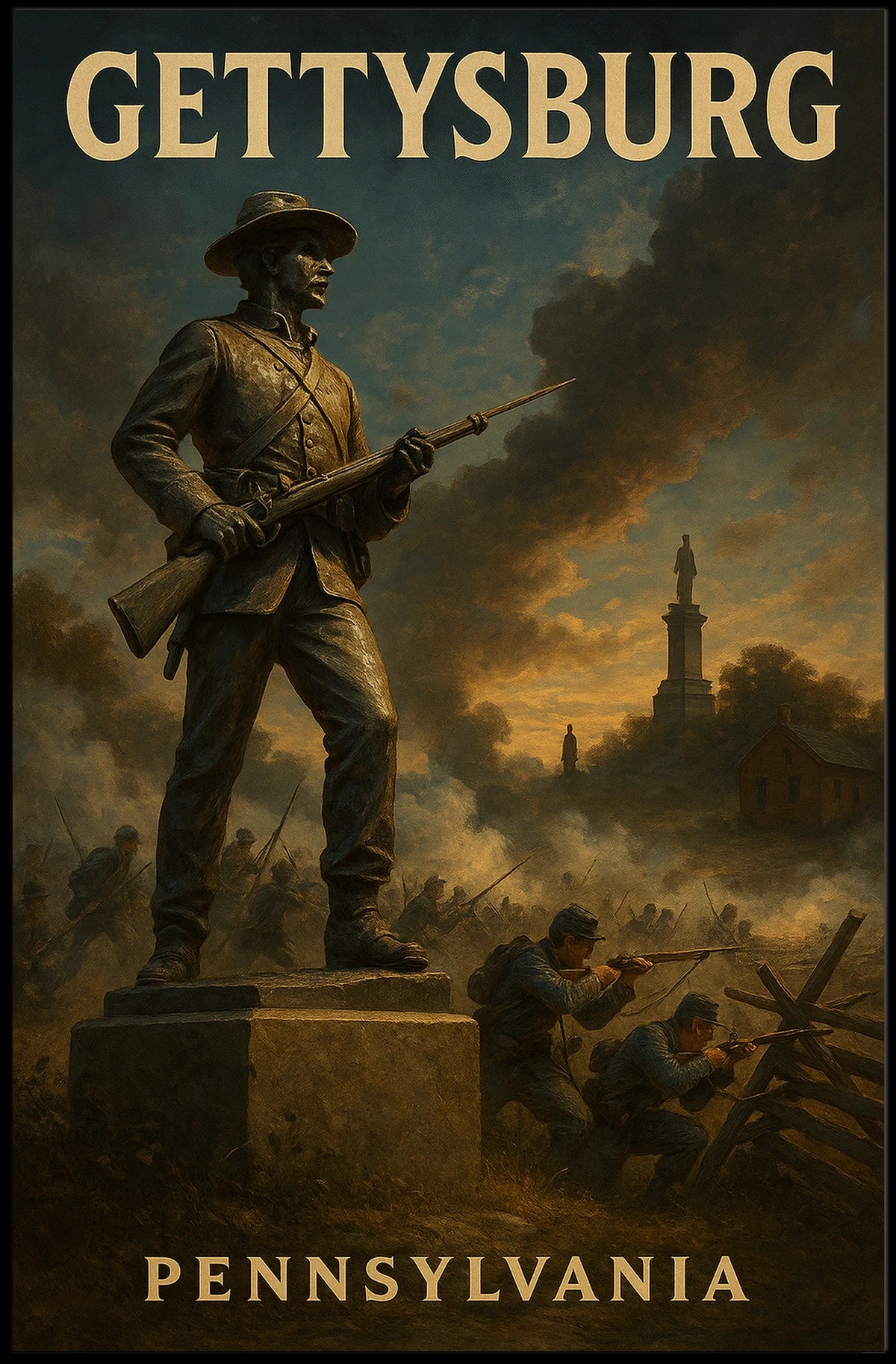 Gettysburg Pennsylvania Poster