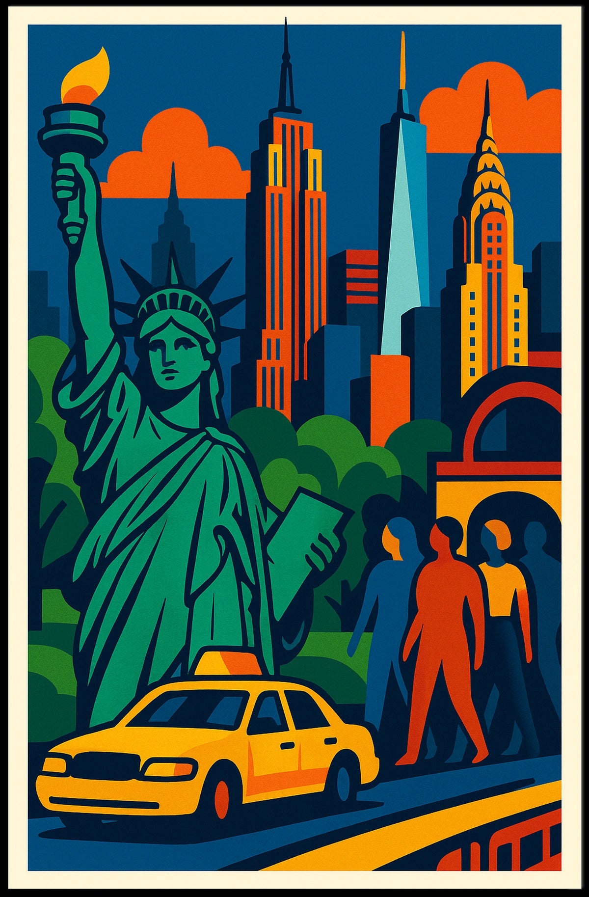 New York City Vibes Poster