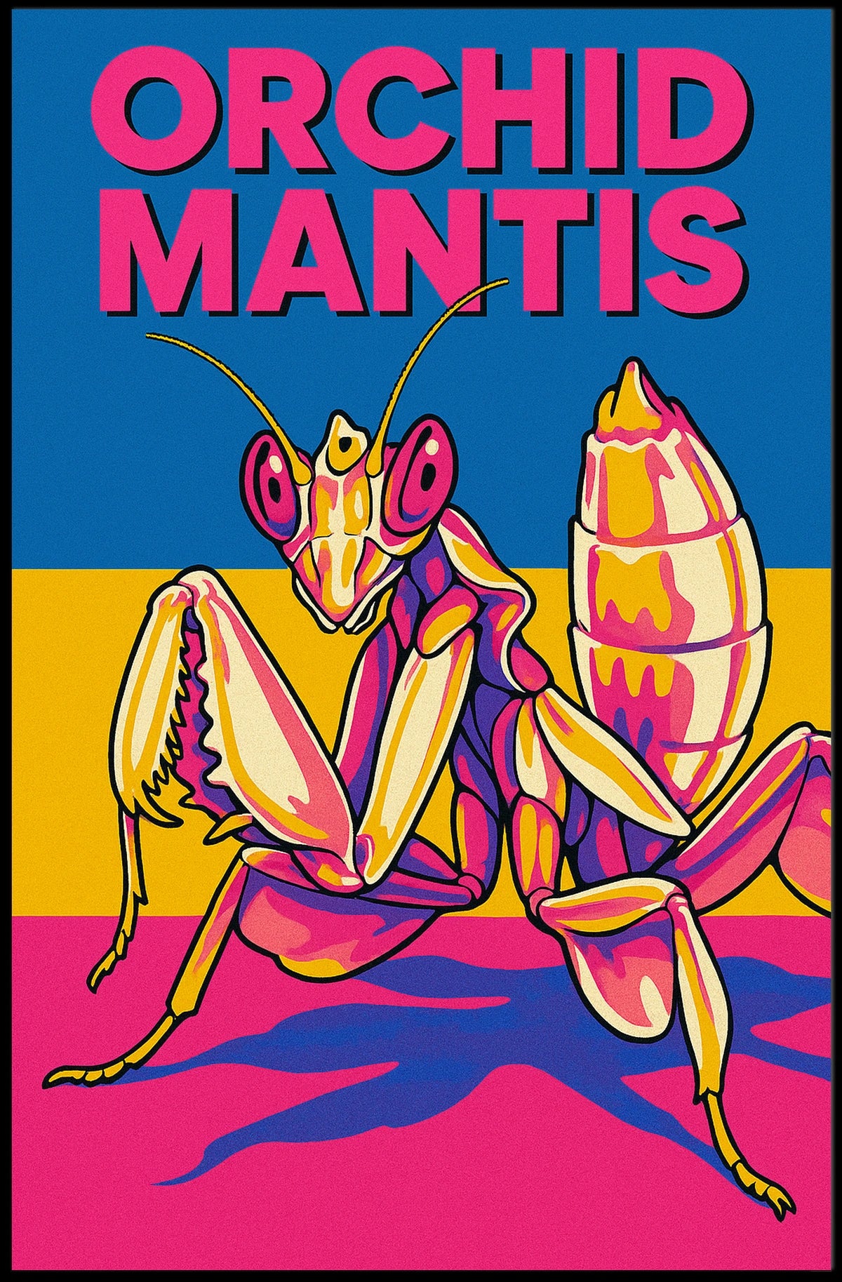 Orchid Mantis Poster