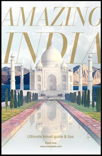 Amazing India Travel Guide Poster PosterGoat